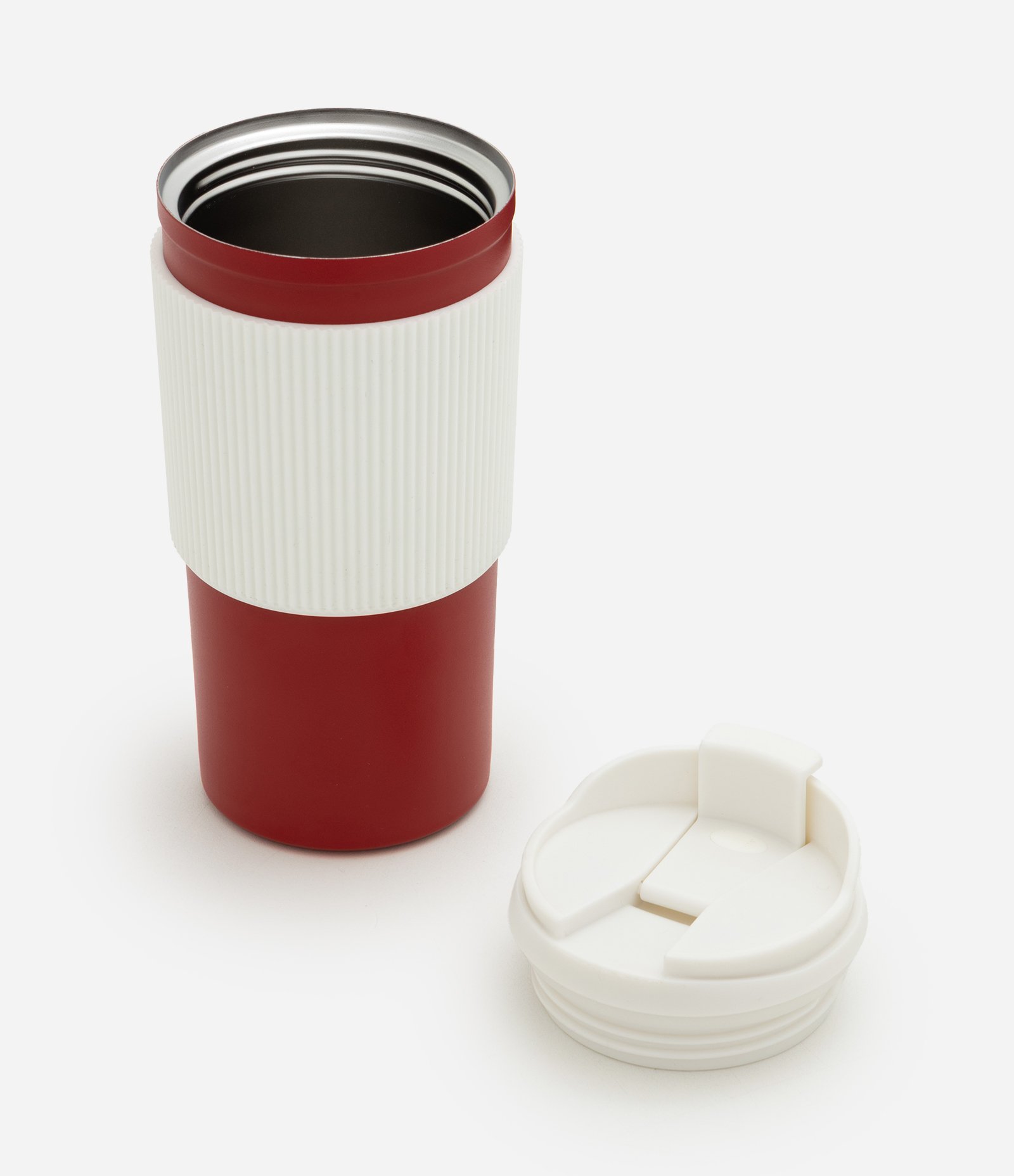 Copo Térmico em Aço Inoxidável para Café Vermelho 4