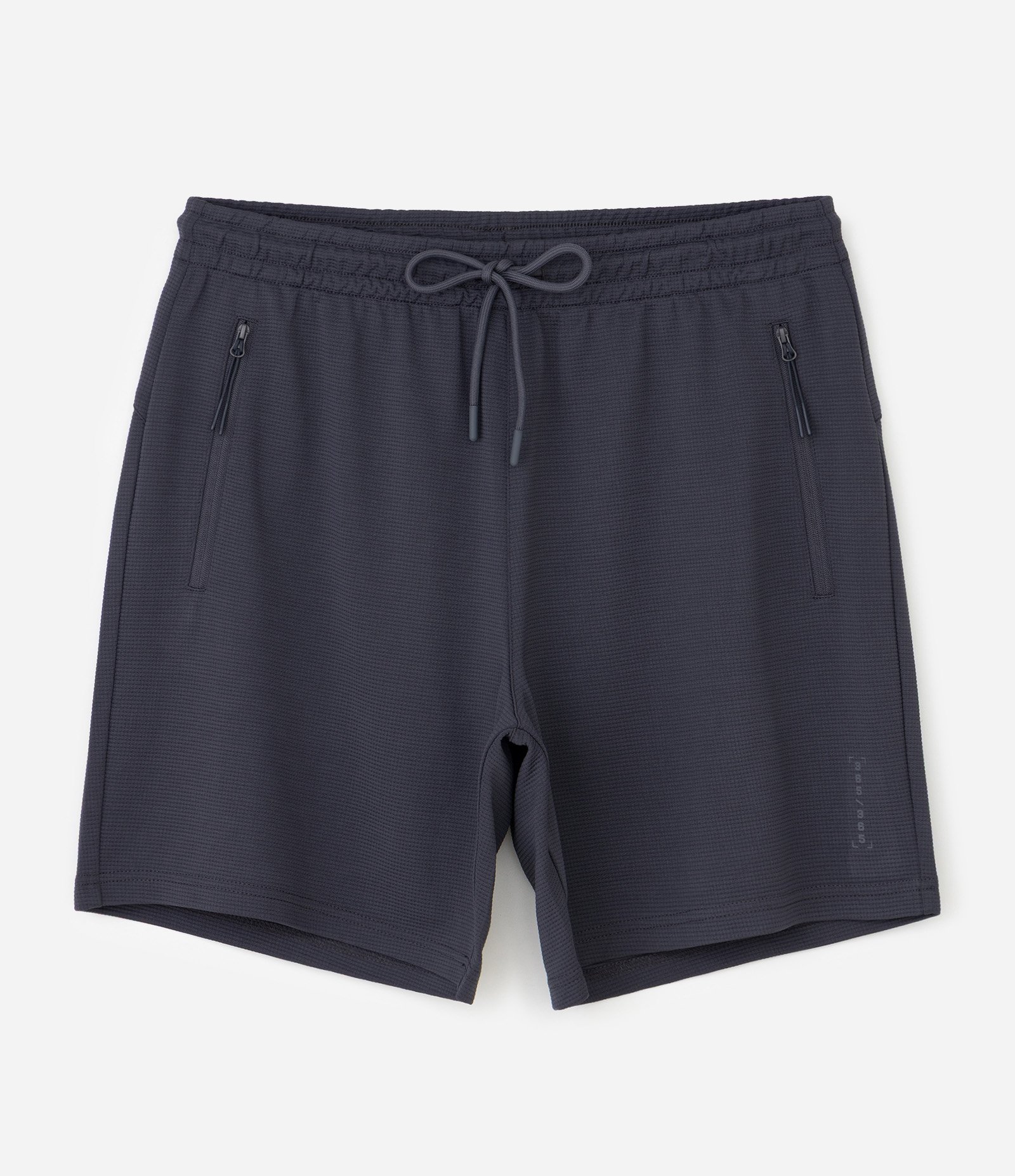 Bermuda Esportiva Texturizada com Bolsos de Zíper Cinza 5