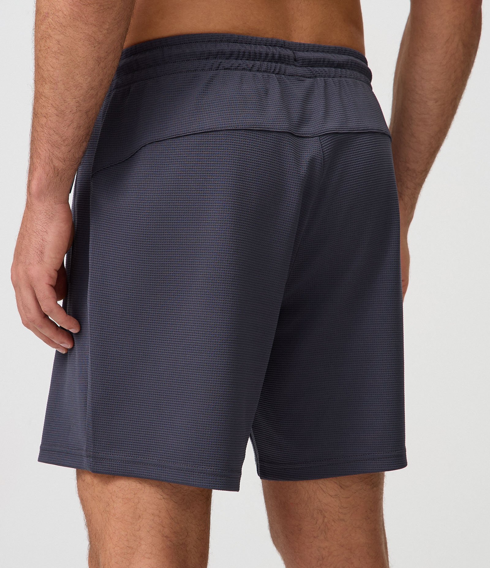 Bermuda Esportiva Texturizada com Bolsos de Zíper Cinza 3