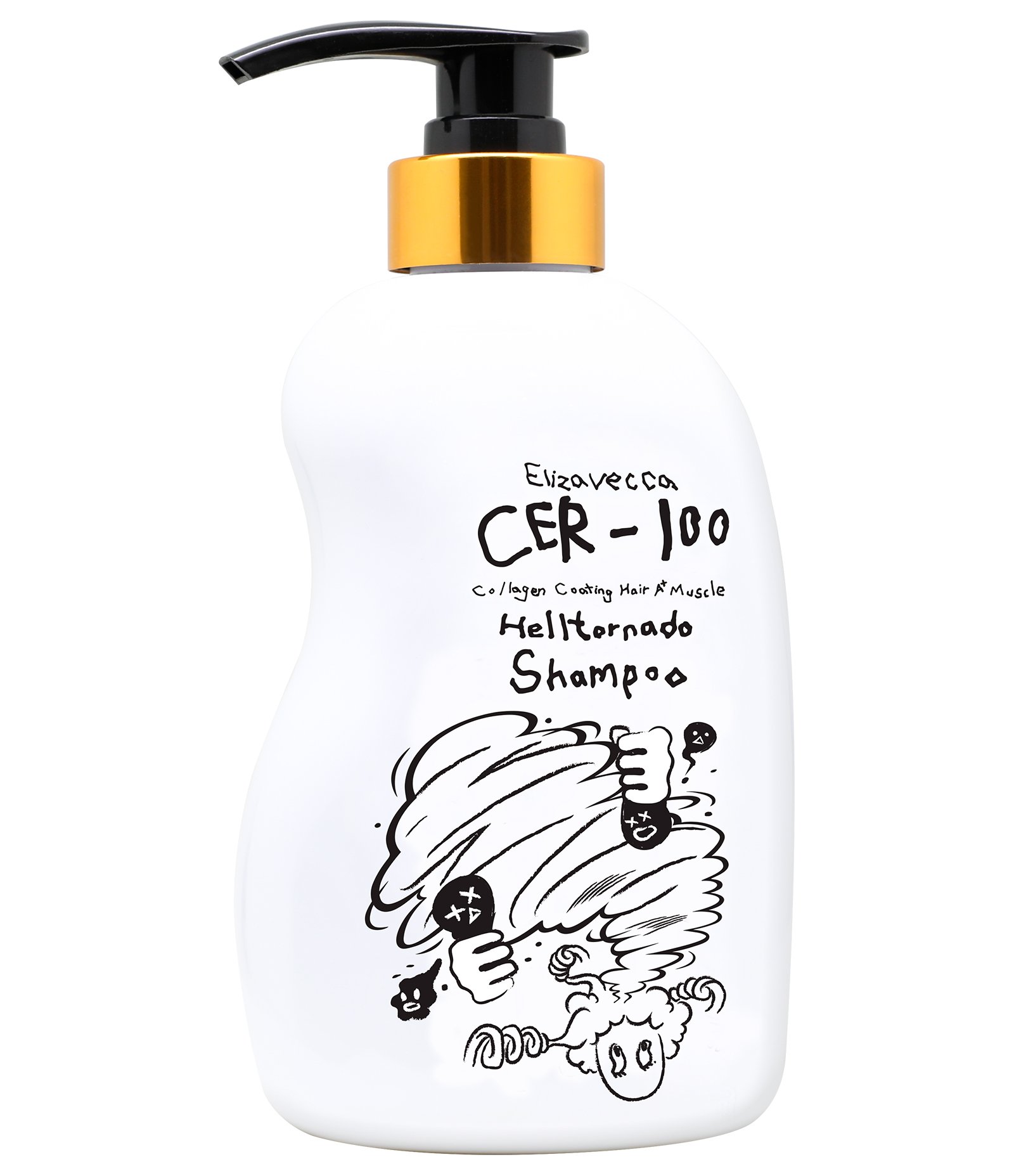 Shampoo CER 100 Collagen Coating Hair A+ Muscle Tornado Elizavecca 500ml 1