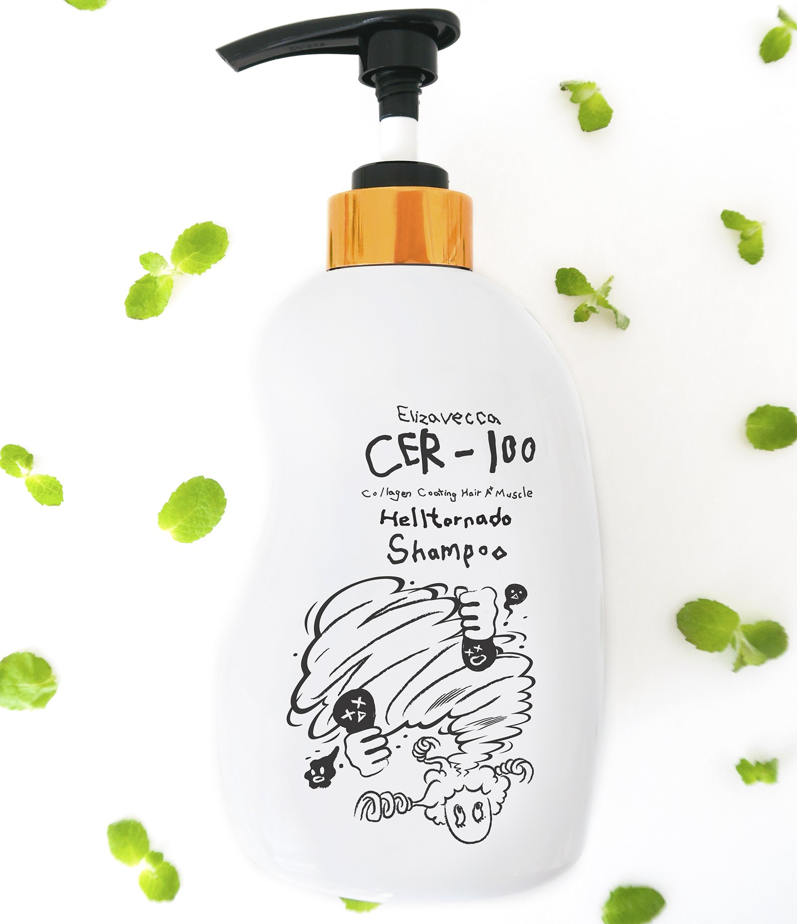 Shampoo CER 100 Collagen Coating Hair A+ Muscle Tornado Elizavecca 500ml 7