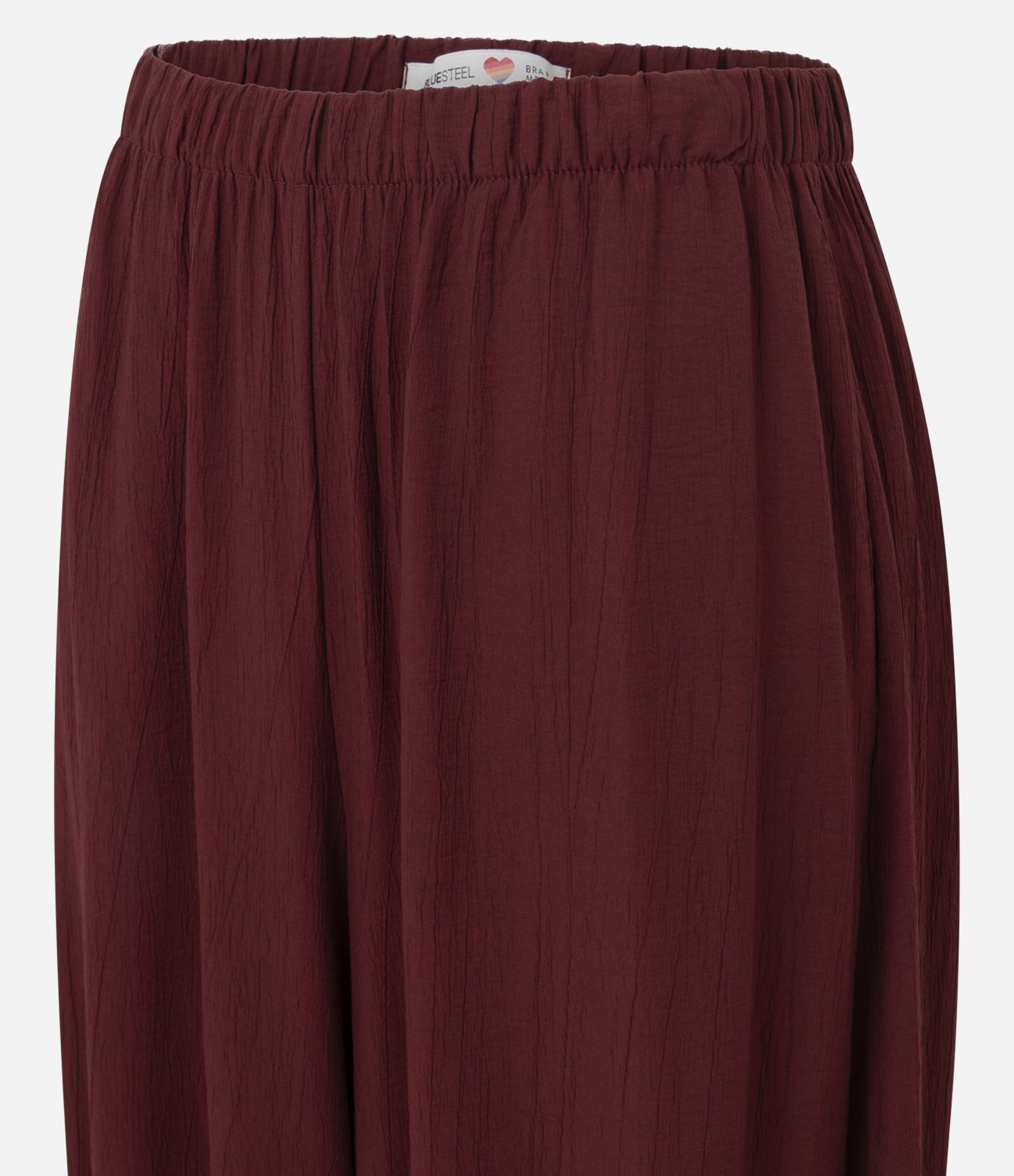 Calça Aladim em Viscose com Cós Elástico Vermelho 2