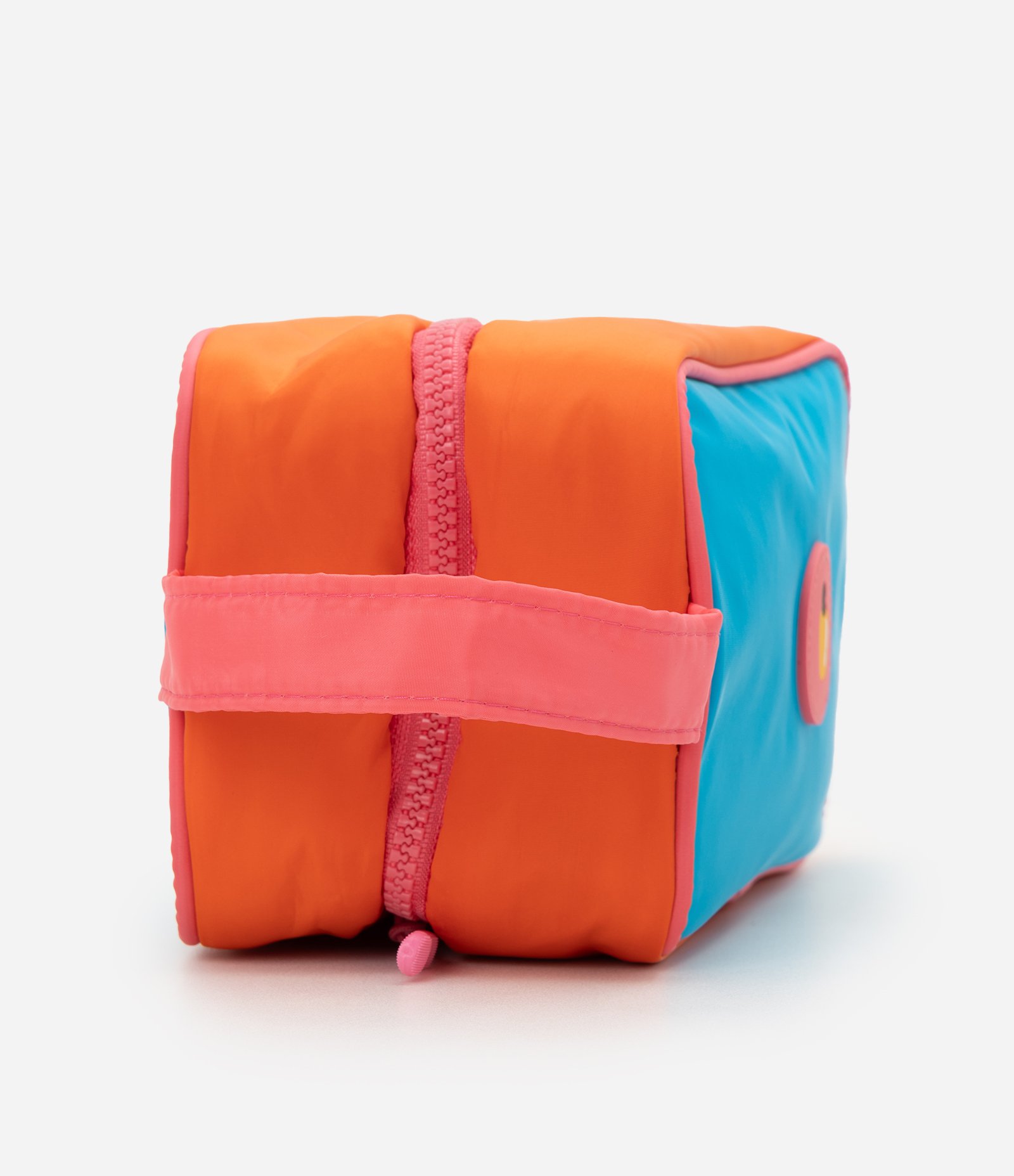 Necessaire Retangular Grande em Poliamida Limpo e Sujo Multicores 2