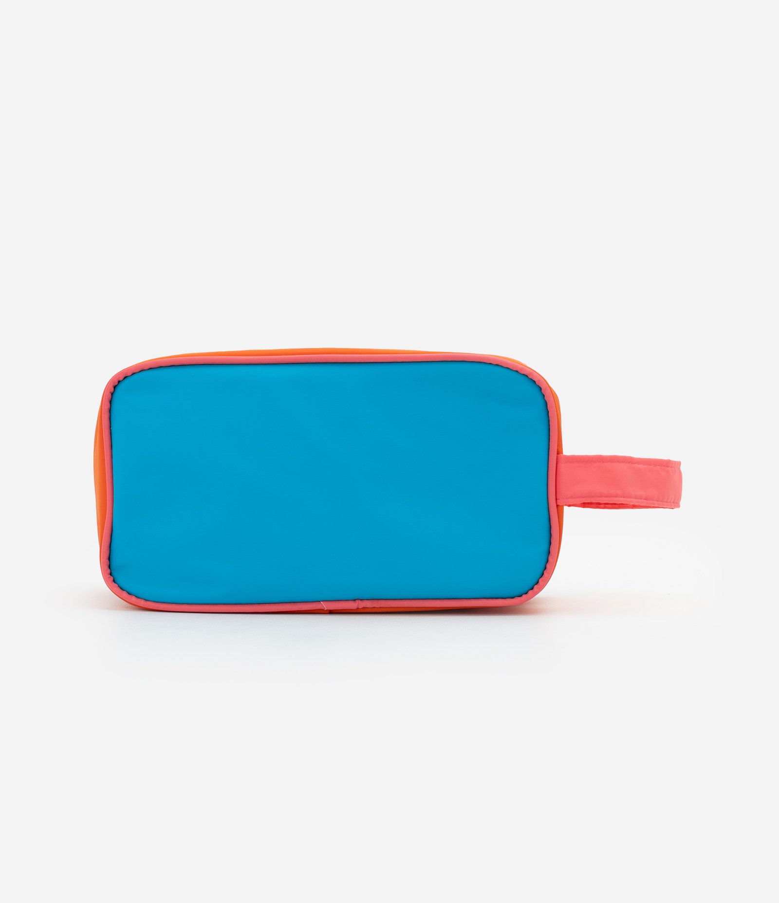 Necessaire Retangular Grande em Poliamida Limpo e Sujo Multicores 3