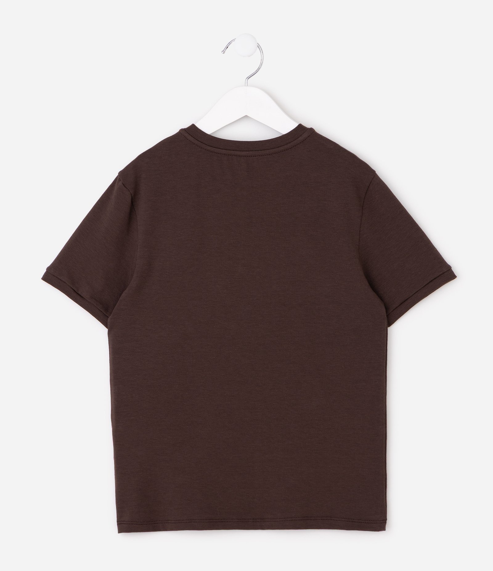 Camiseta em Algodão com Estampa de Gato Marrom 6