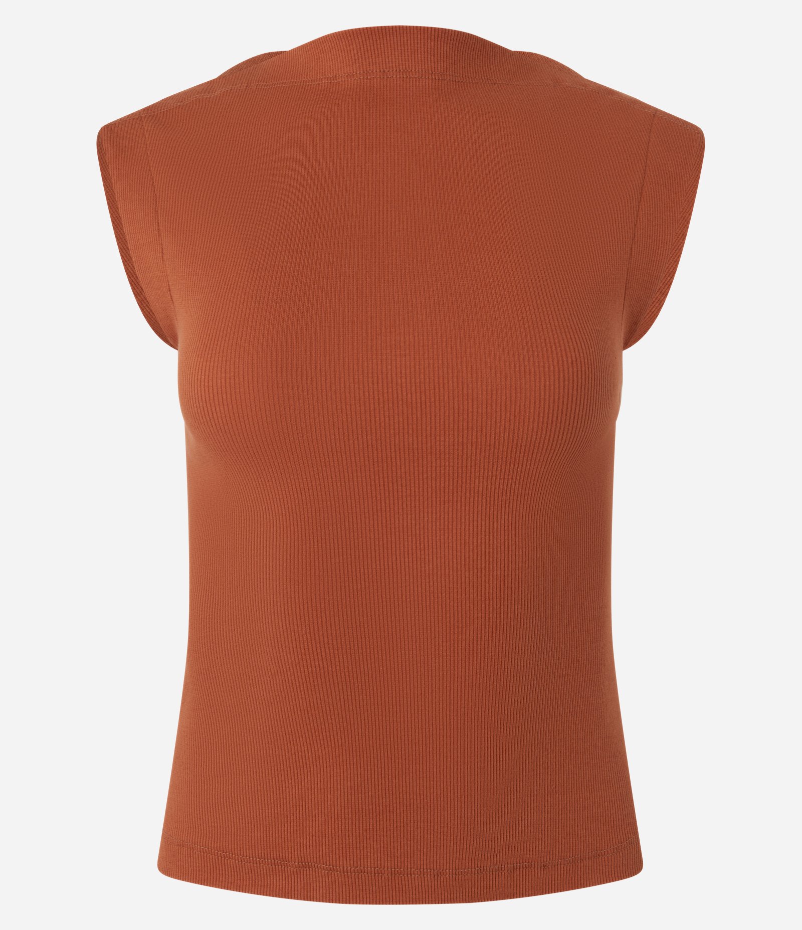 Blusa em Algodão com Gola Canoa Laranja 5