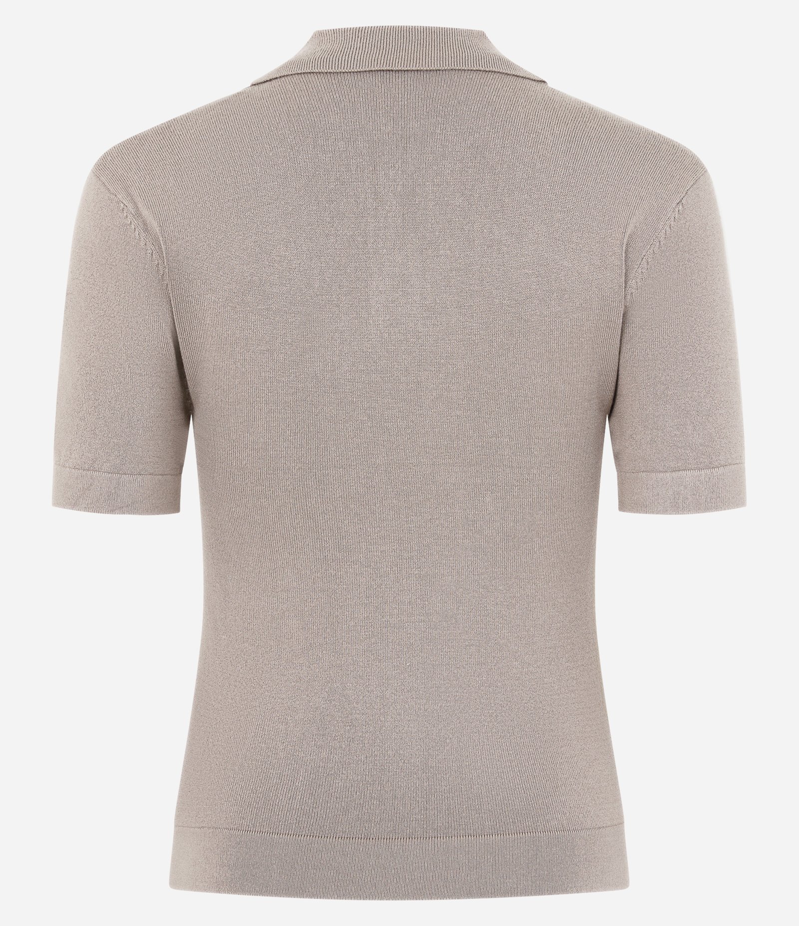 Blusa Polo em Tricô com Aplicação de Brilhos Rosa 7