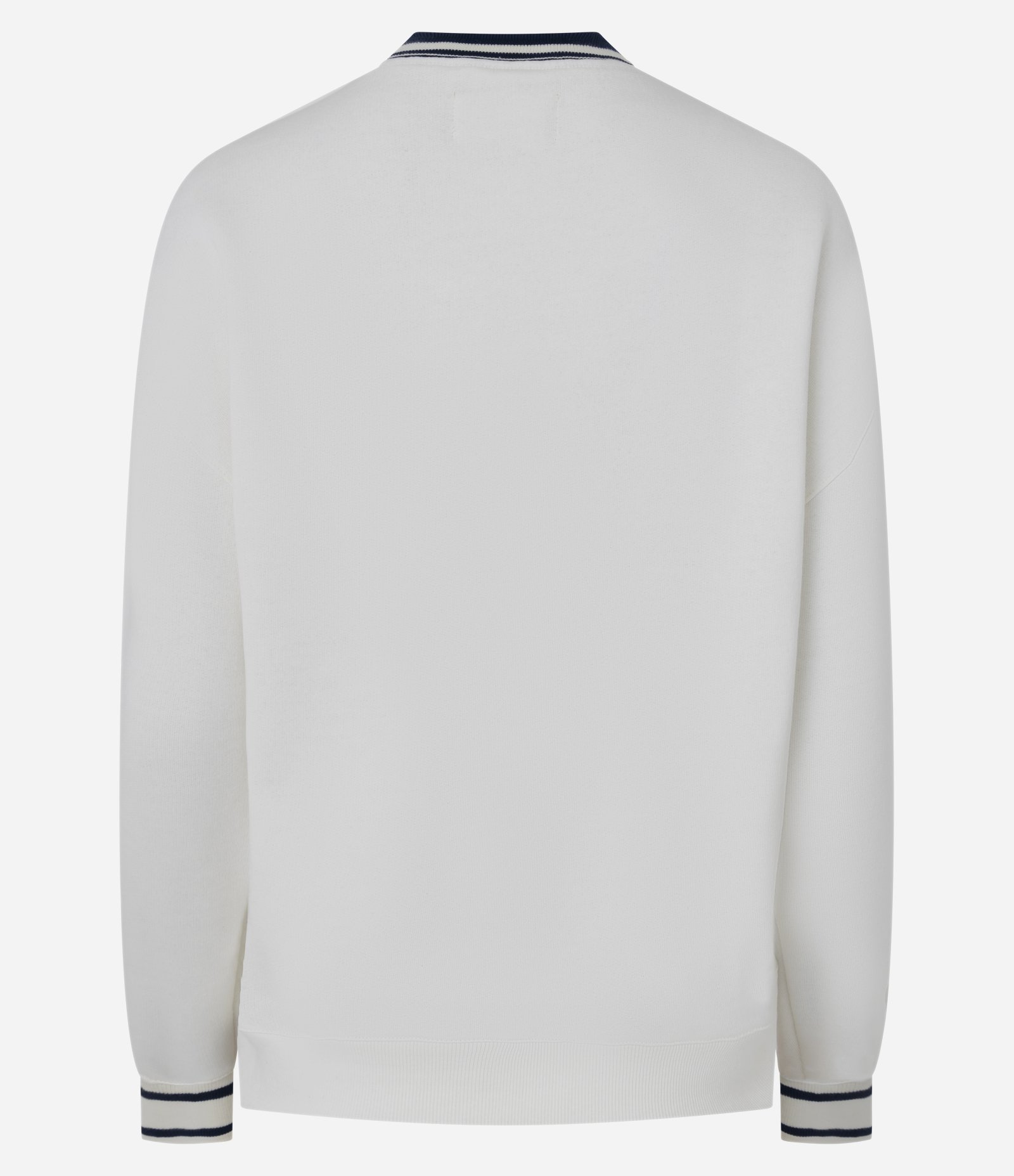 Casaco Moletom com Lettering Frontal Maldonado Branco 6