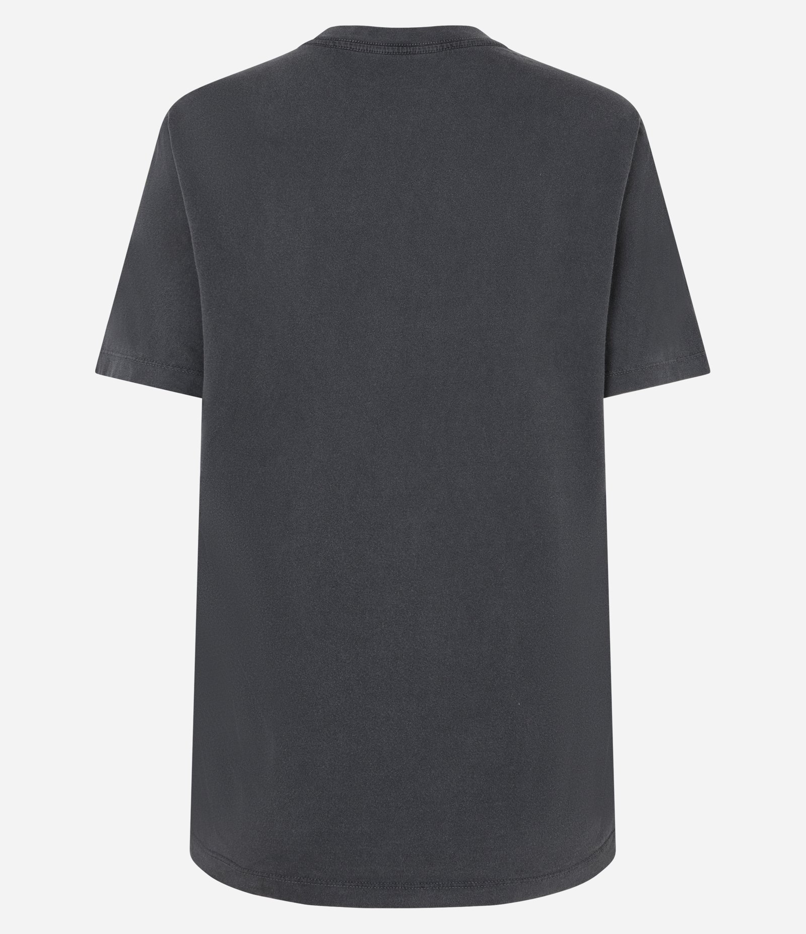 Camiseta Estonada com Estampa Queen Preto 6