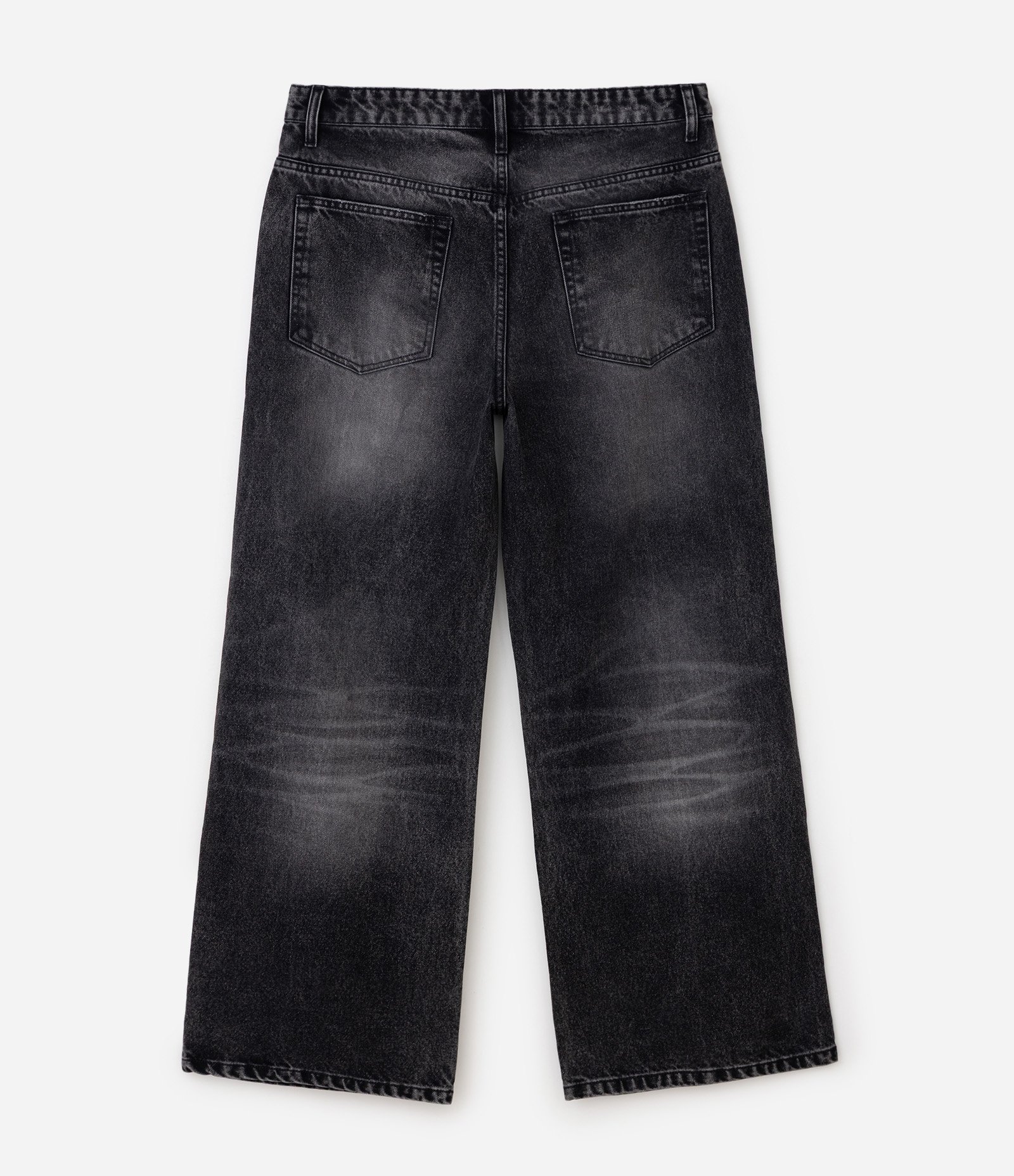 Calça Jeans Wide Leg Preto 5