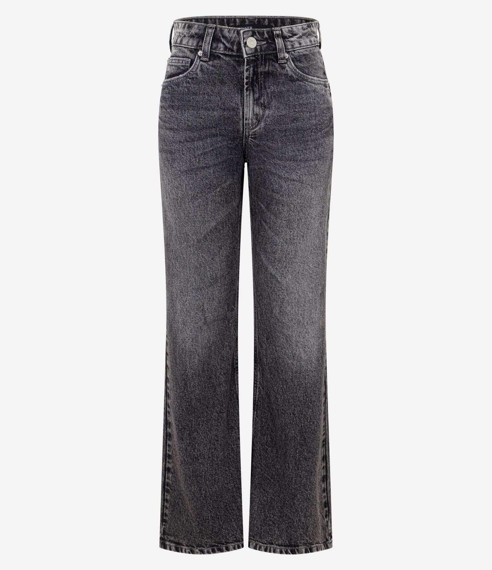 Calça Flare em Jeans com Cintura Média Black Jeans 1