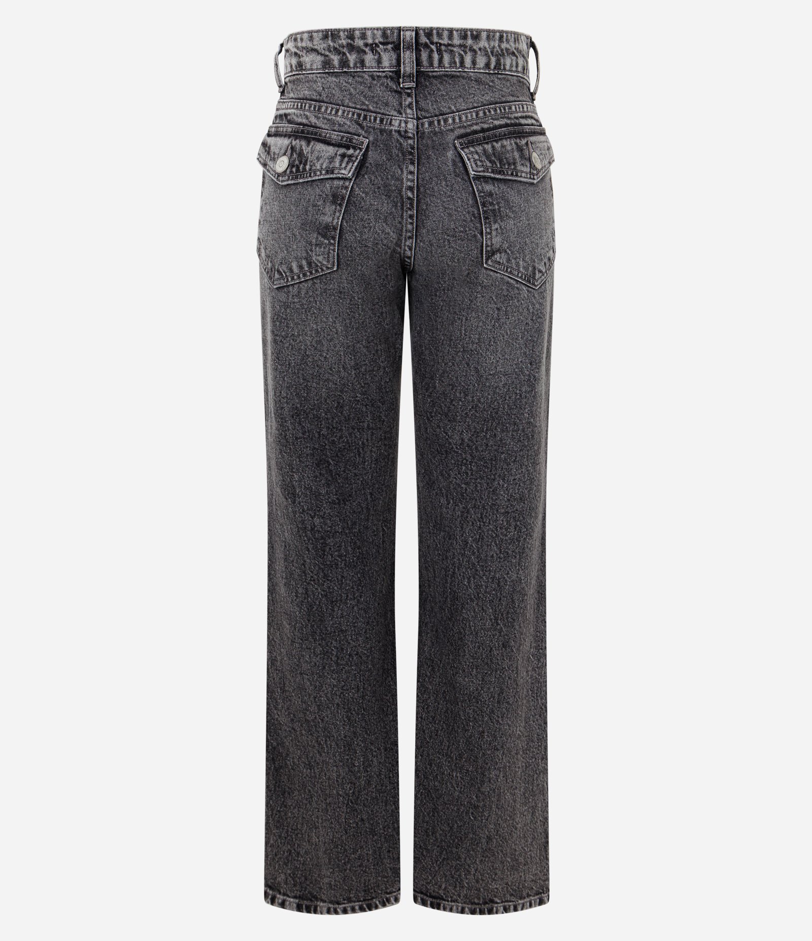 Calça Flare em Jeans com Cintura Média Black Jeans 2