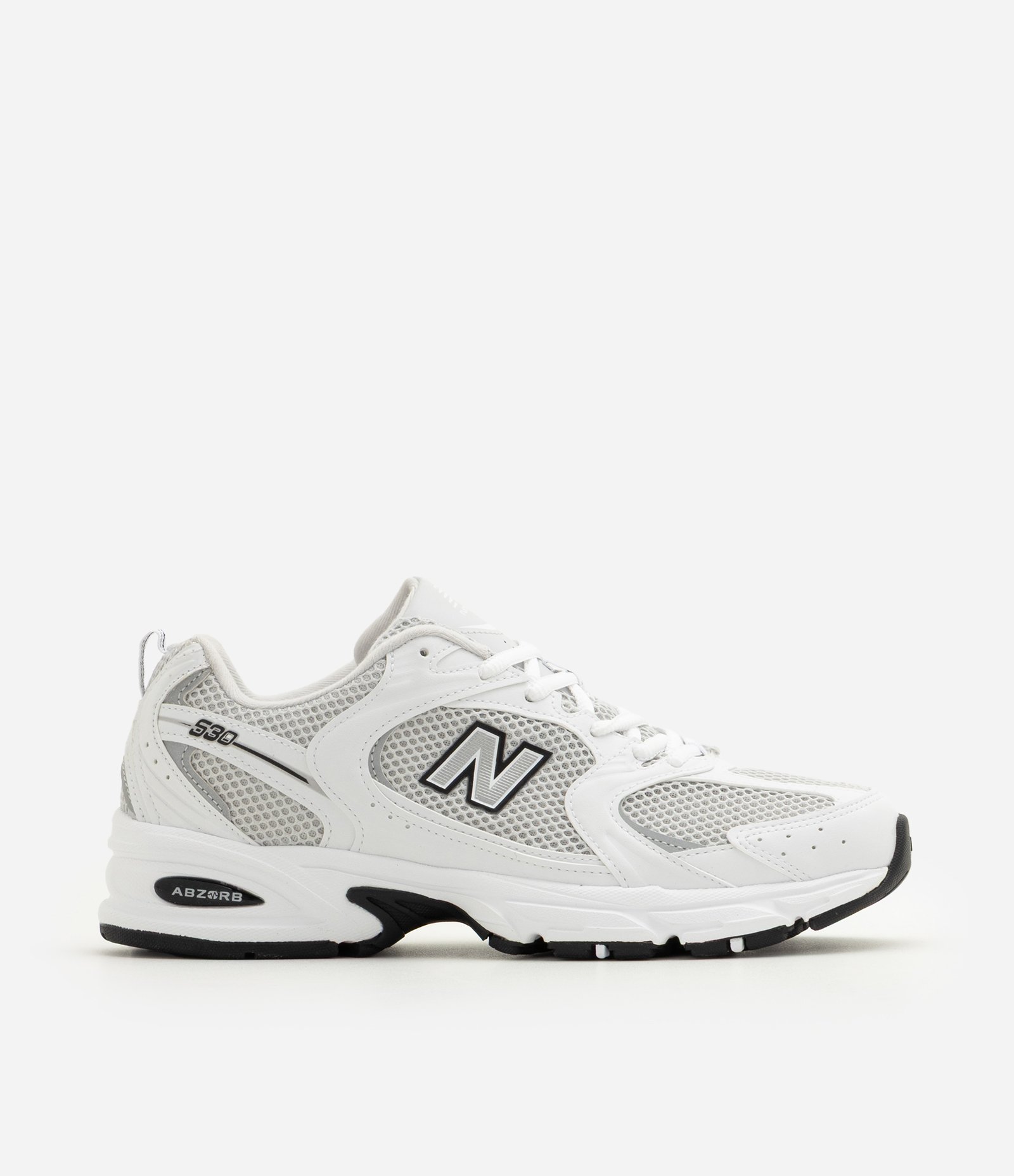 Tênis New Balance 530 Branco/Prata 1