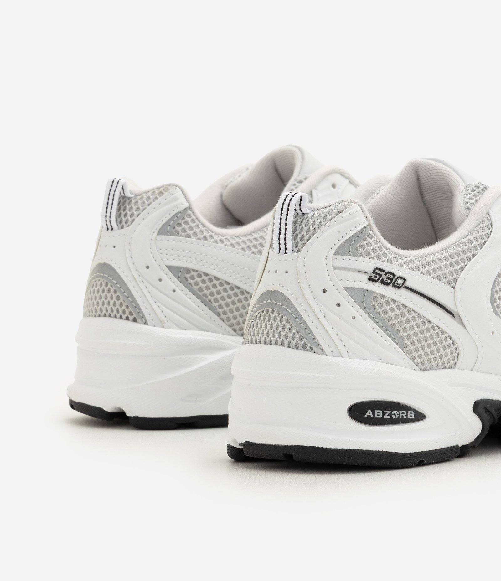 Tênis New Balance 530 Branco/Prata 4