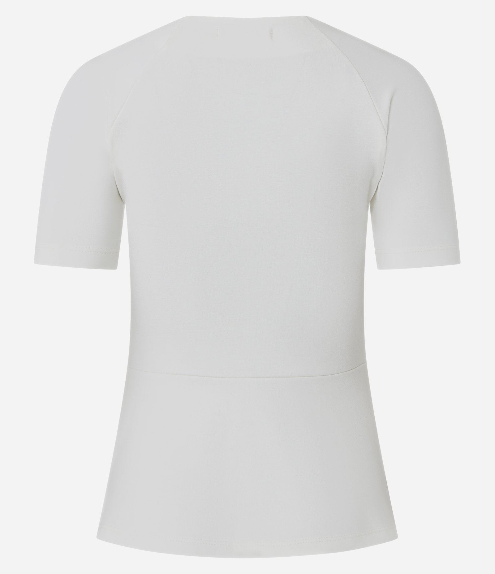 Blusa com Barra Peplum e Cintinho Branco 2