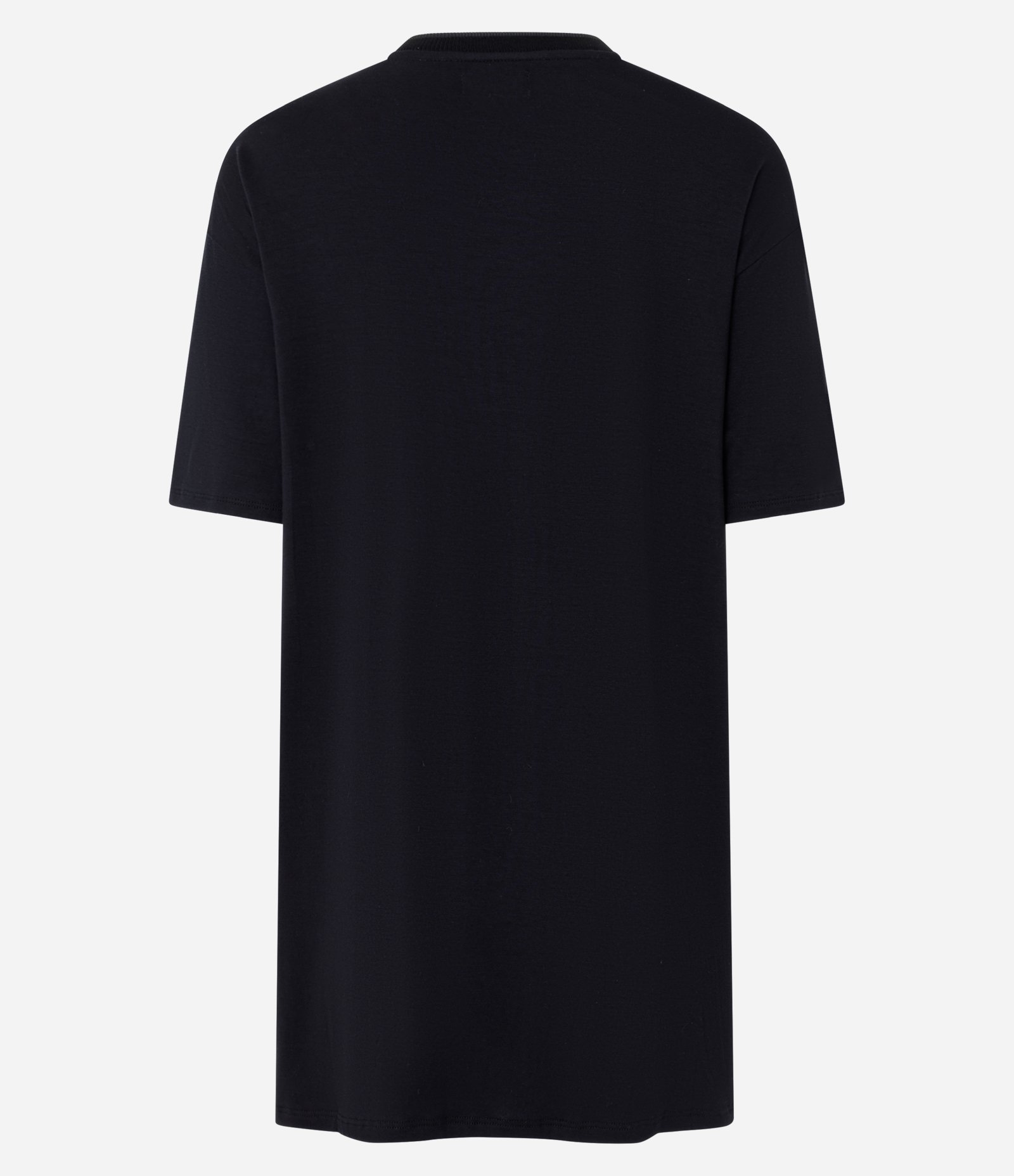 Camisola Curta em Viscolycra com Estampa de Animais Preto 5