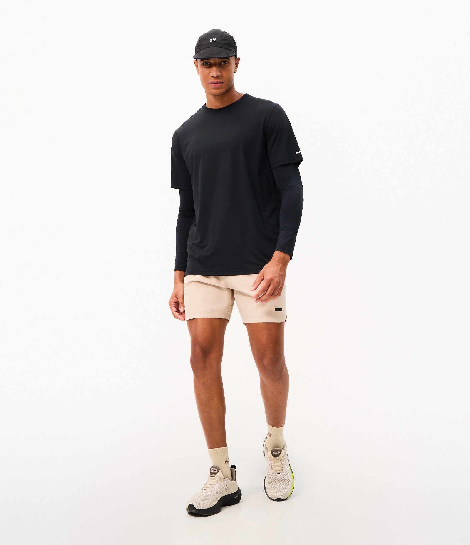 Camiseta Regular Dry em Poliamida Preto 2
