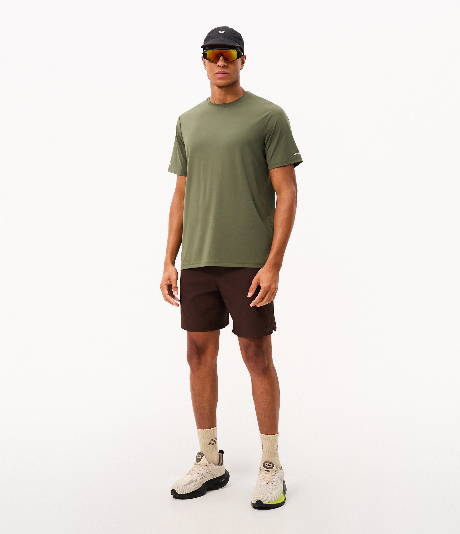 Camiseta Regular Dry em Poliamida Verde 2