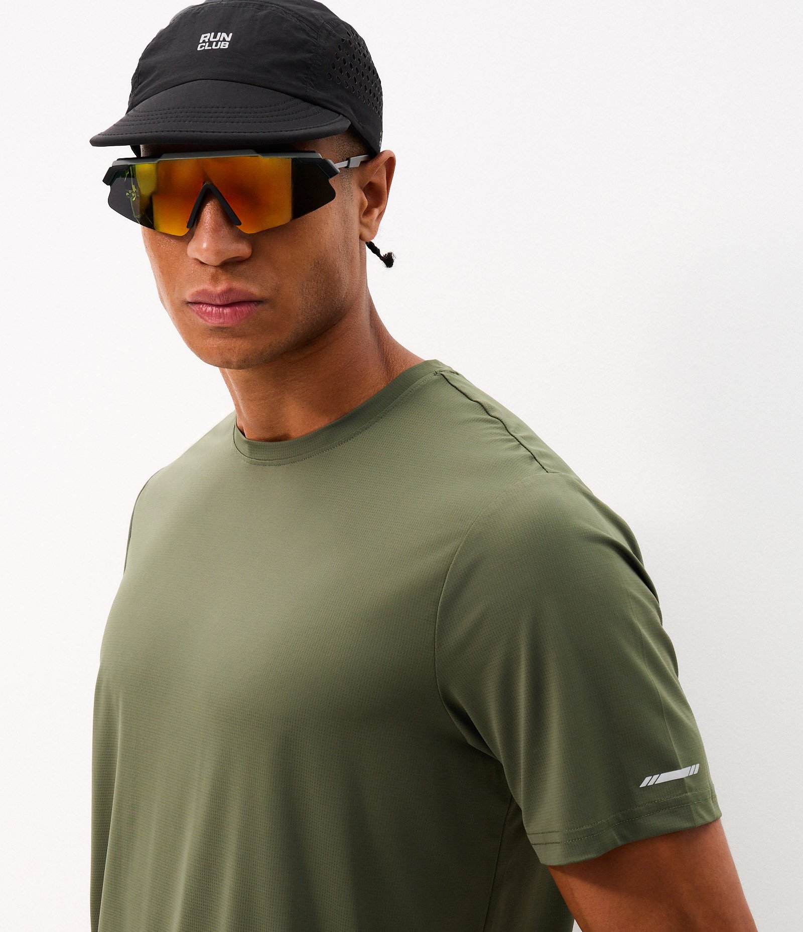 Camiseta Regular Dry em Poliamida Verde 4
