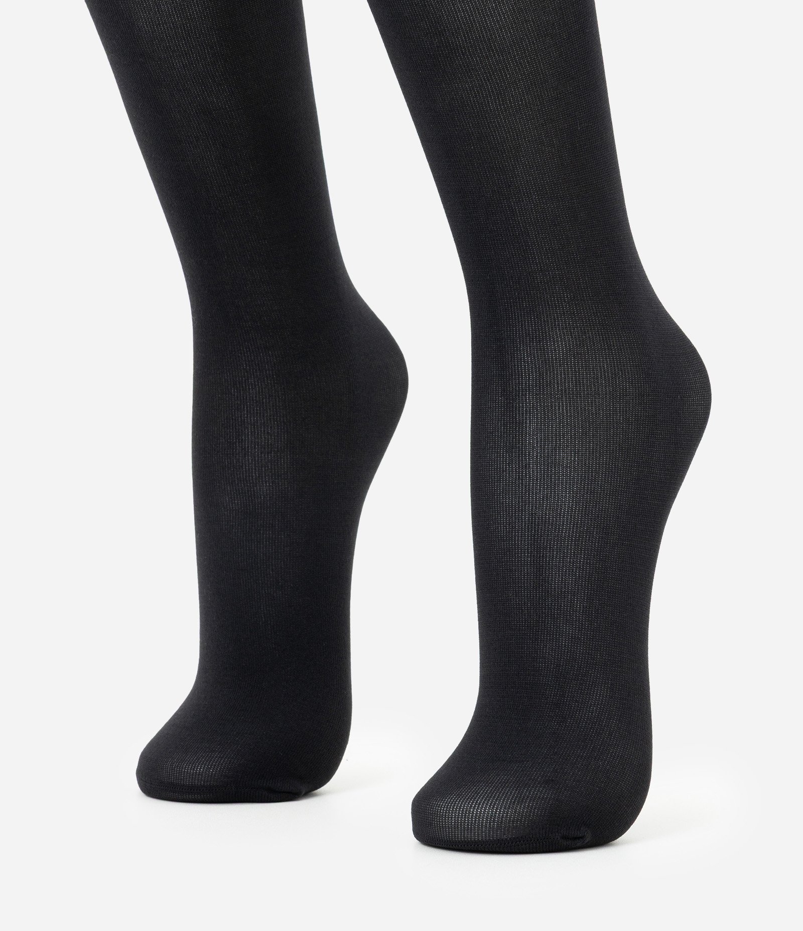 Meia Cano Longo Individual Poliamida Liso social VK_FW26_TRD_0001 Preto 1