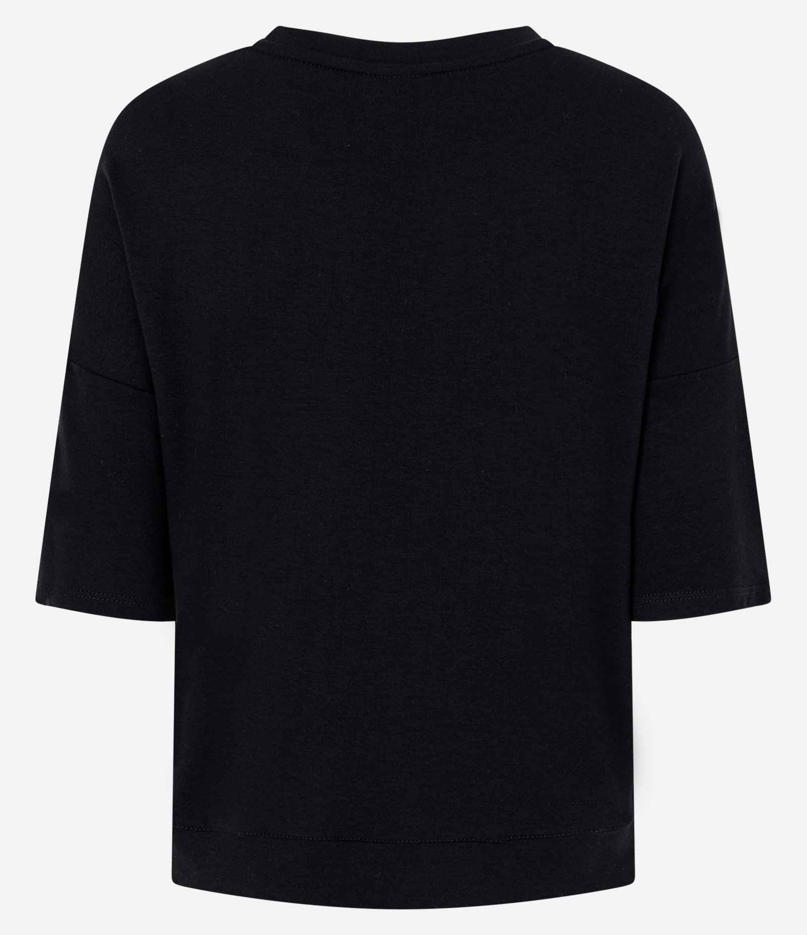Blusa de Pijama Oversized em Moletom com Estampa Lettering Preto 5
