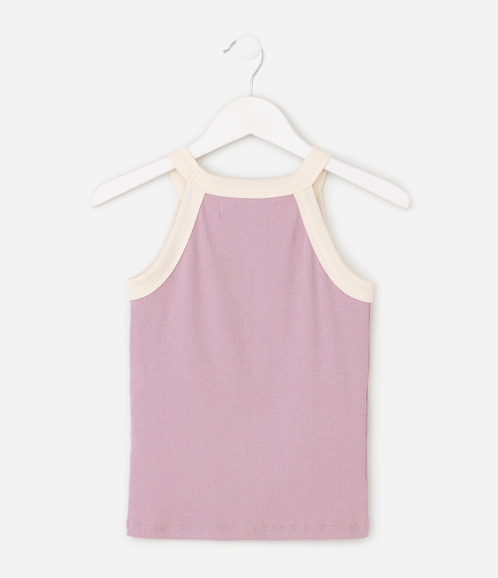 Regata Infantil Baby Tee com Lettering I'm Loving Life – Tam 7 a 16 Anos Rosa Claro 4