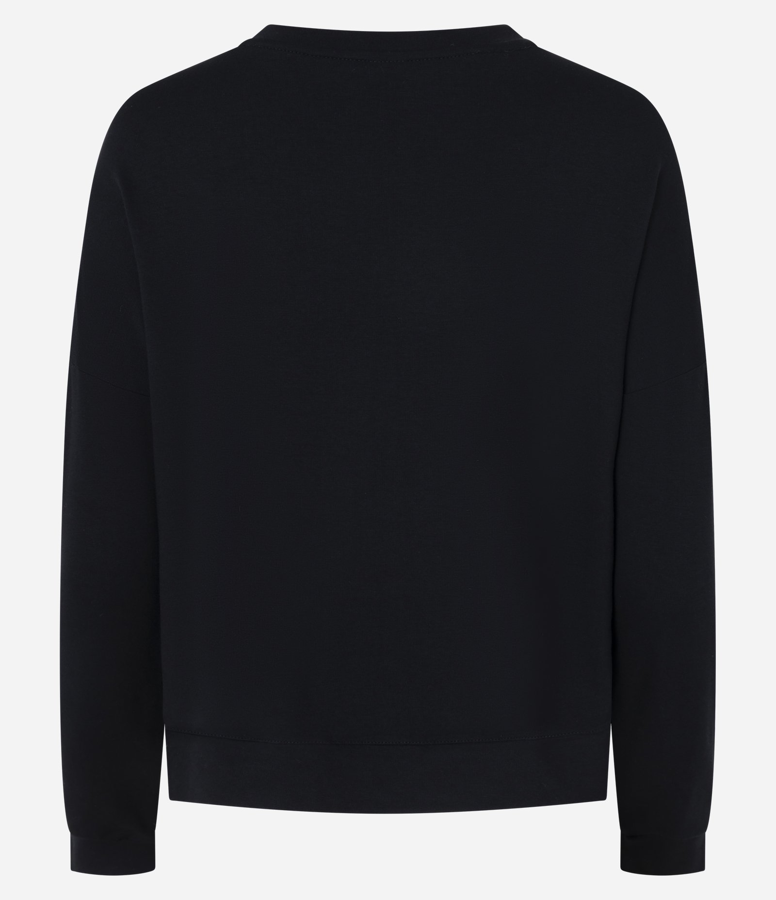 Blusa de Pijama Oversized em Moletom com Estampa Lettering Preto 6