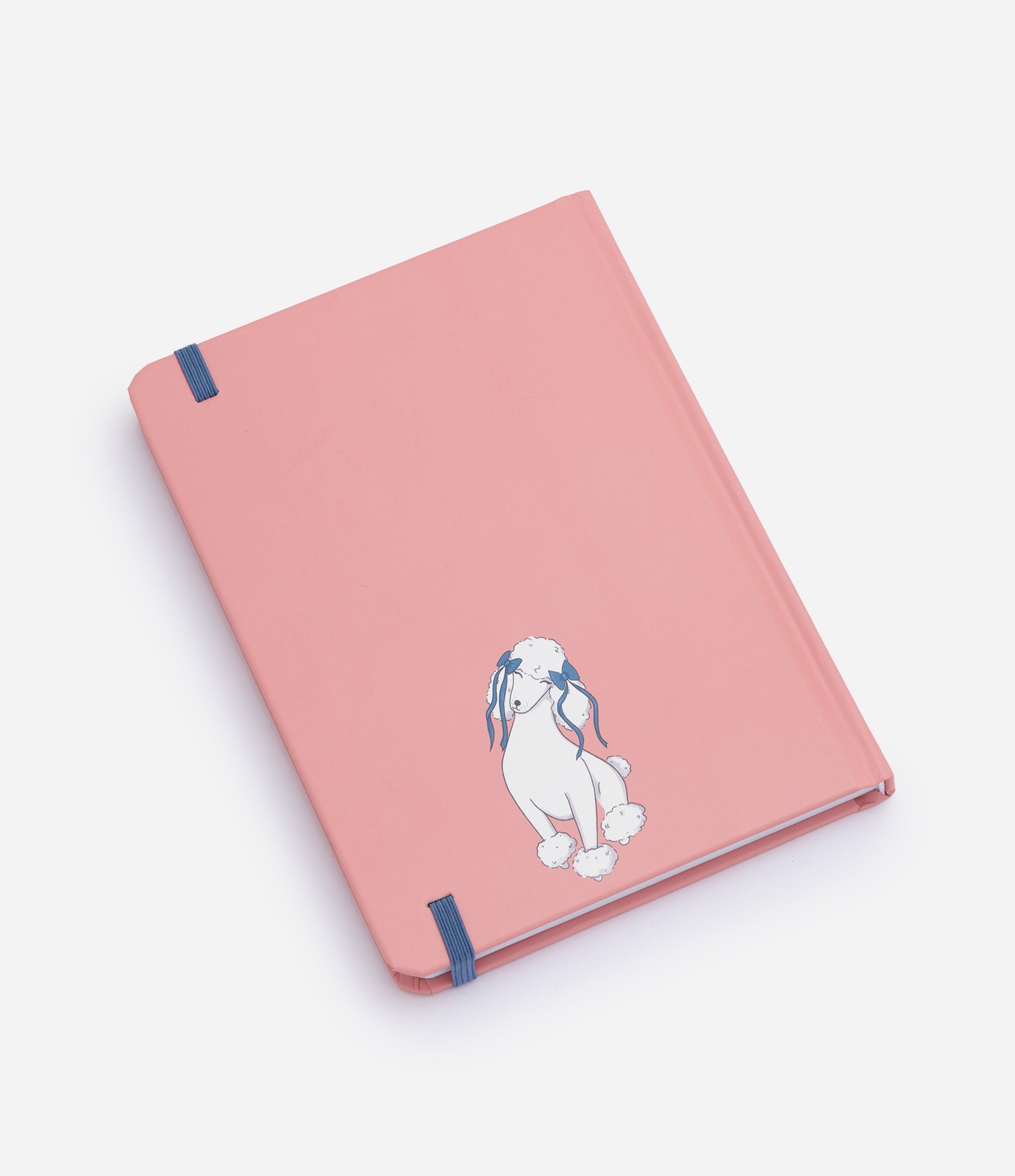 Caderno com Estampa de Cachorro Poodle 96 Páginas Rosa 2