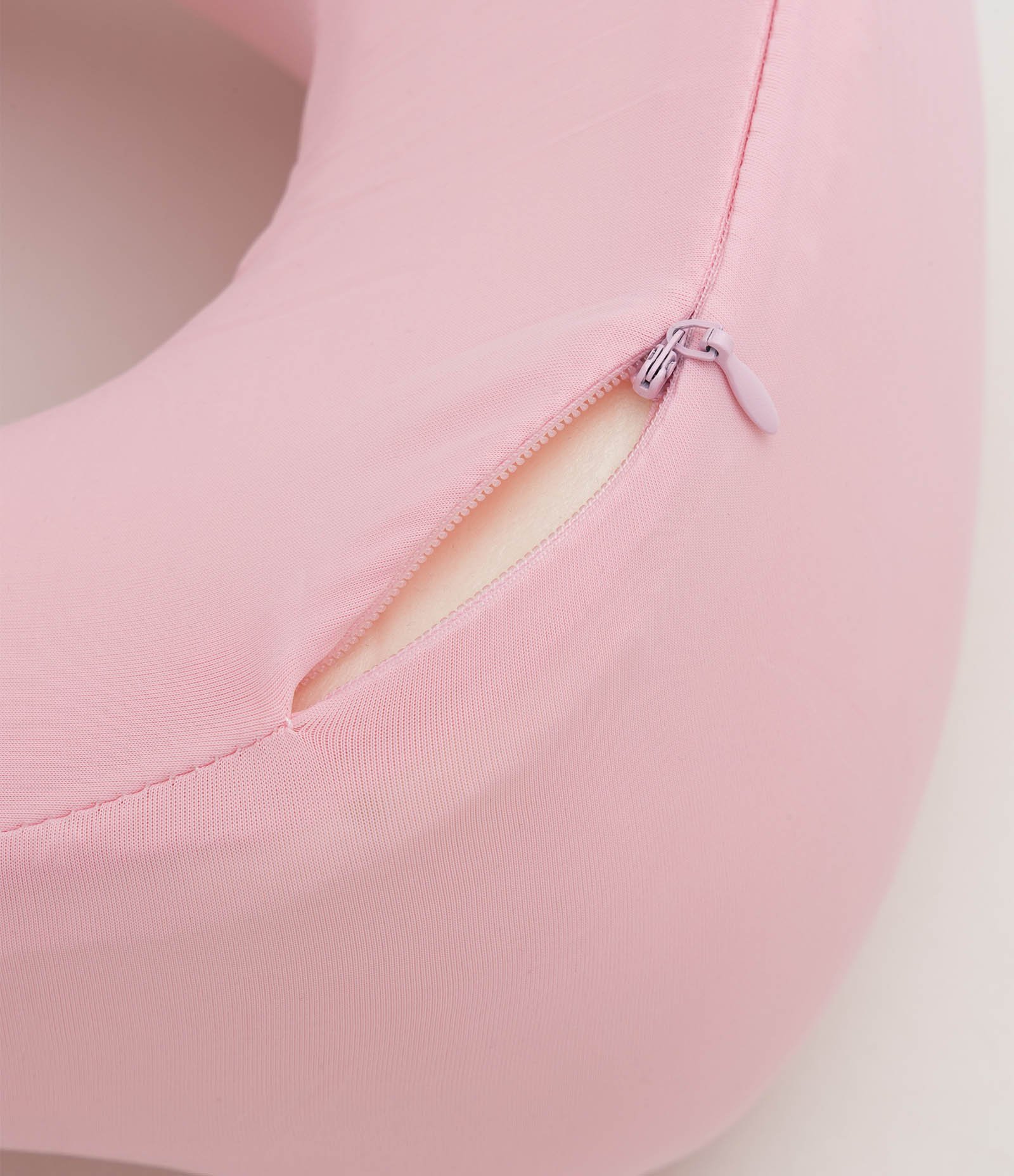 Travesseiro de Viagem com Capa Rosa 4