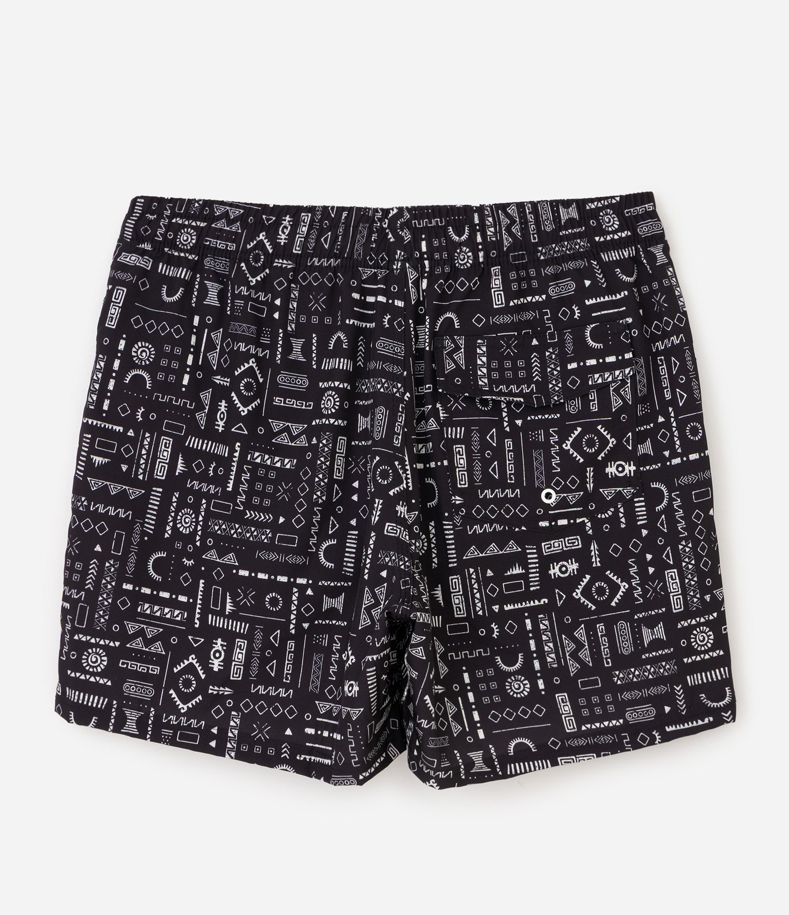 Bermuda de Banho com Estampa Ícones Preto 5