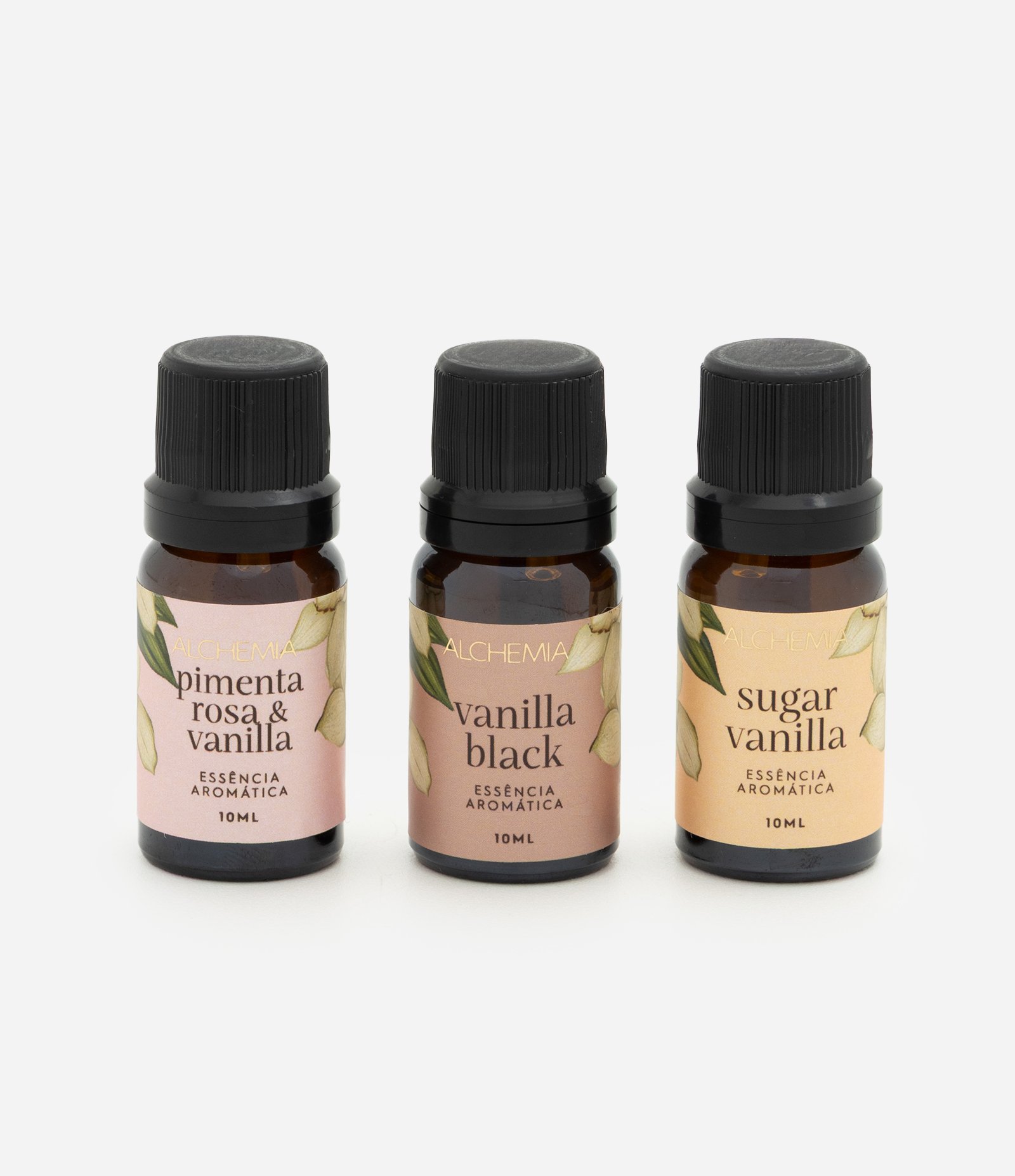 Kit Alchemia Essenicias Aromáticas Vanilla Lovers U 3