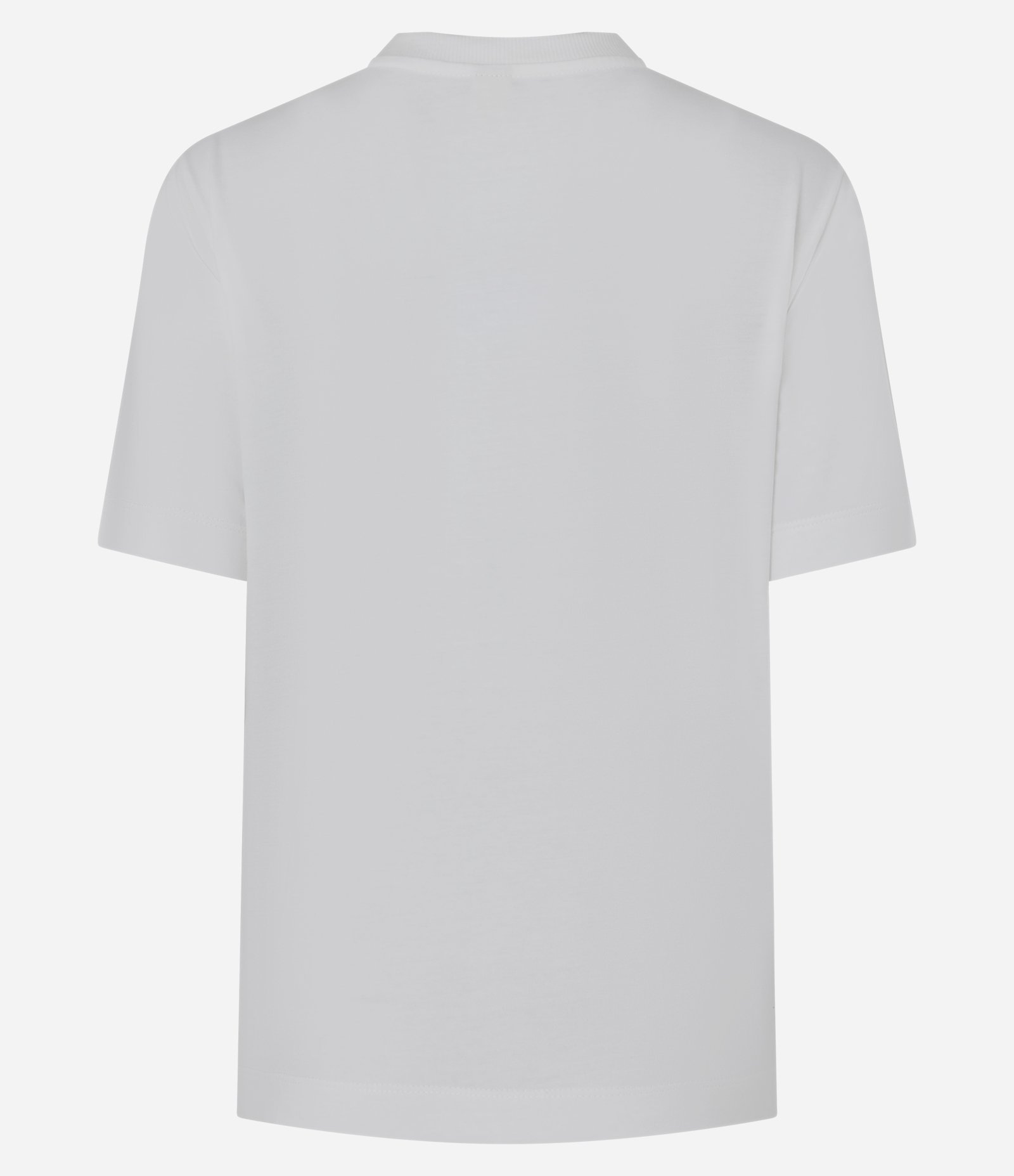 Camisa em Algodão com Manga Curta e Aplicação de Flor Bordada Branco 7