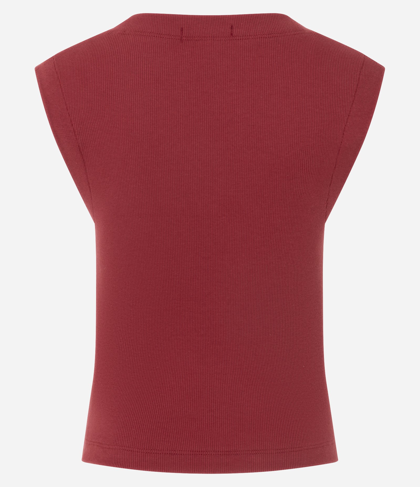 Blusa em Algodão com Gola Canoa Vermelho 3