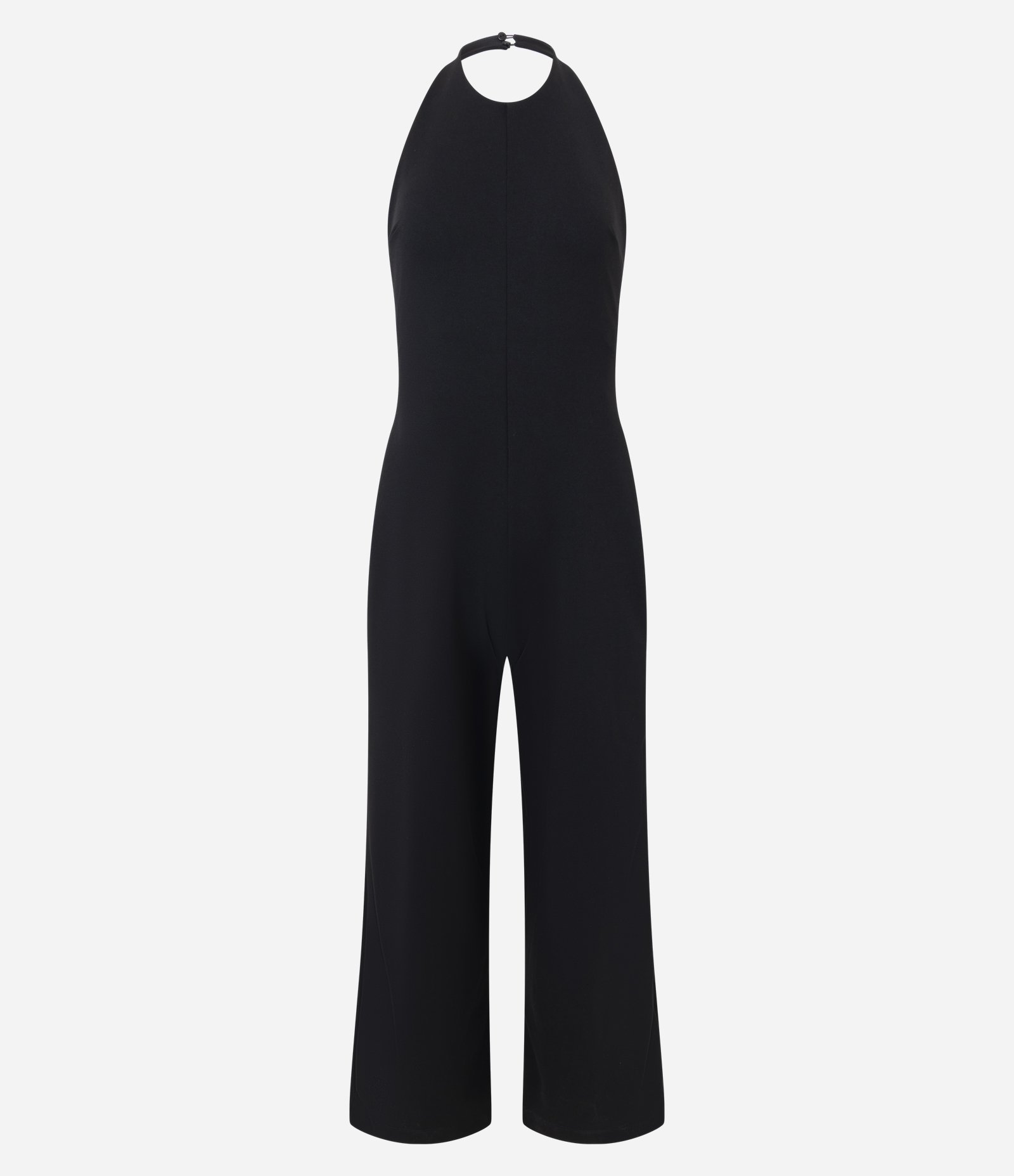 Macacão Pantalona com Frente Única Preto 6