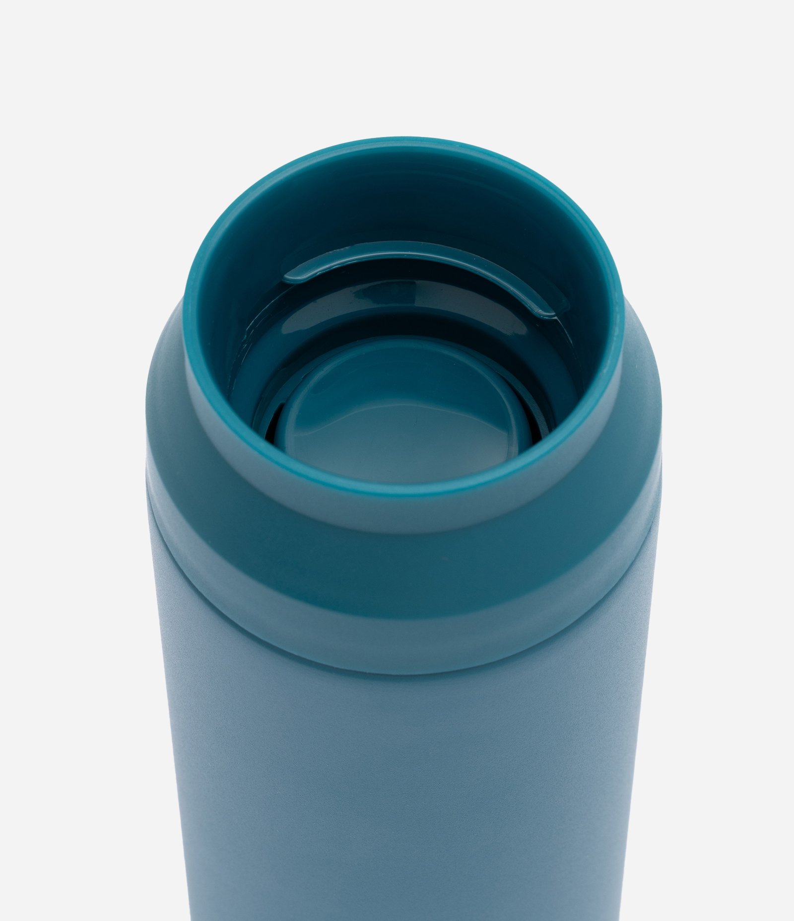Garrafa Térmica em Aço Inoxidável com Acabamento Fosco 500ml Azul 2