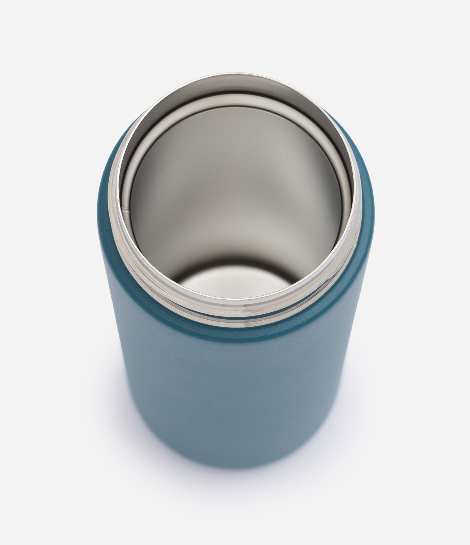 Garrafa Térmica em Aço Inoxidável com Acabamento Fosco 500ml Azul 3