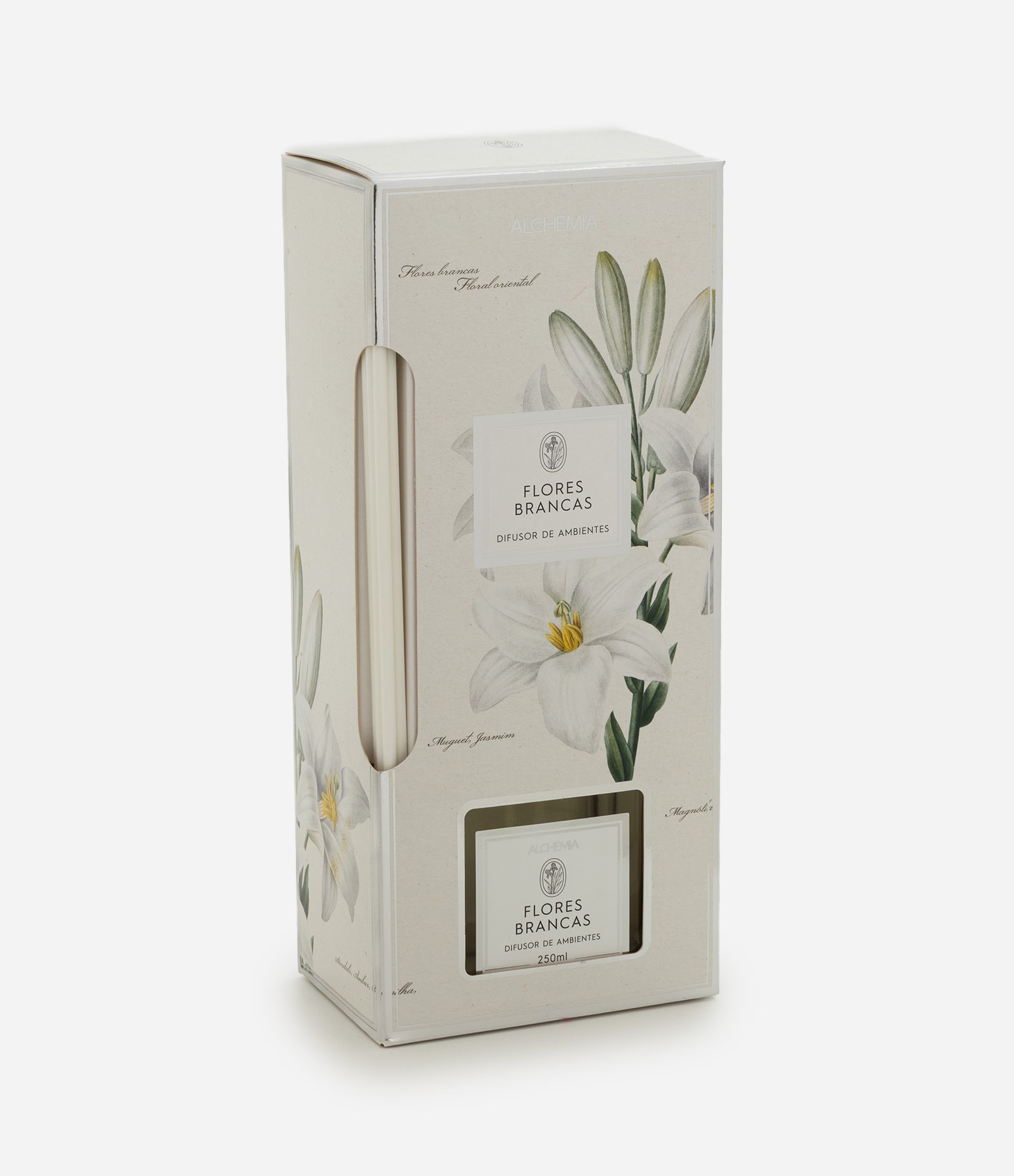 Difusor de Ambiente Alchemia Flores Brancas 250ml 4