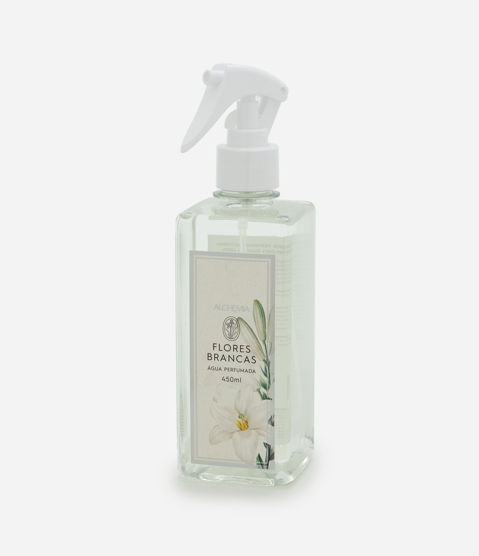 Agua Perfumada Alchemia Flores Brancas 450ml 1