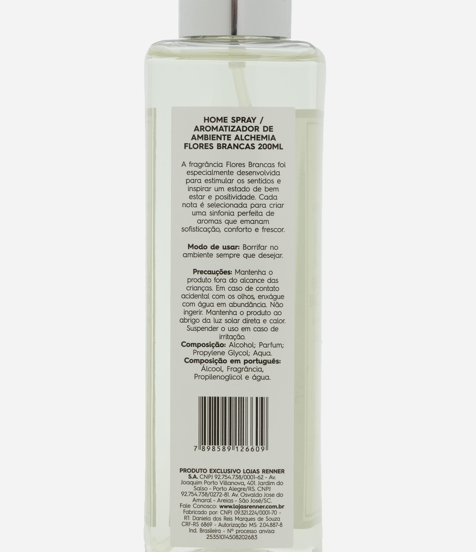 Home Spray Alchemia Flores Brancas 200ml 3