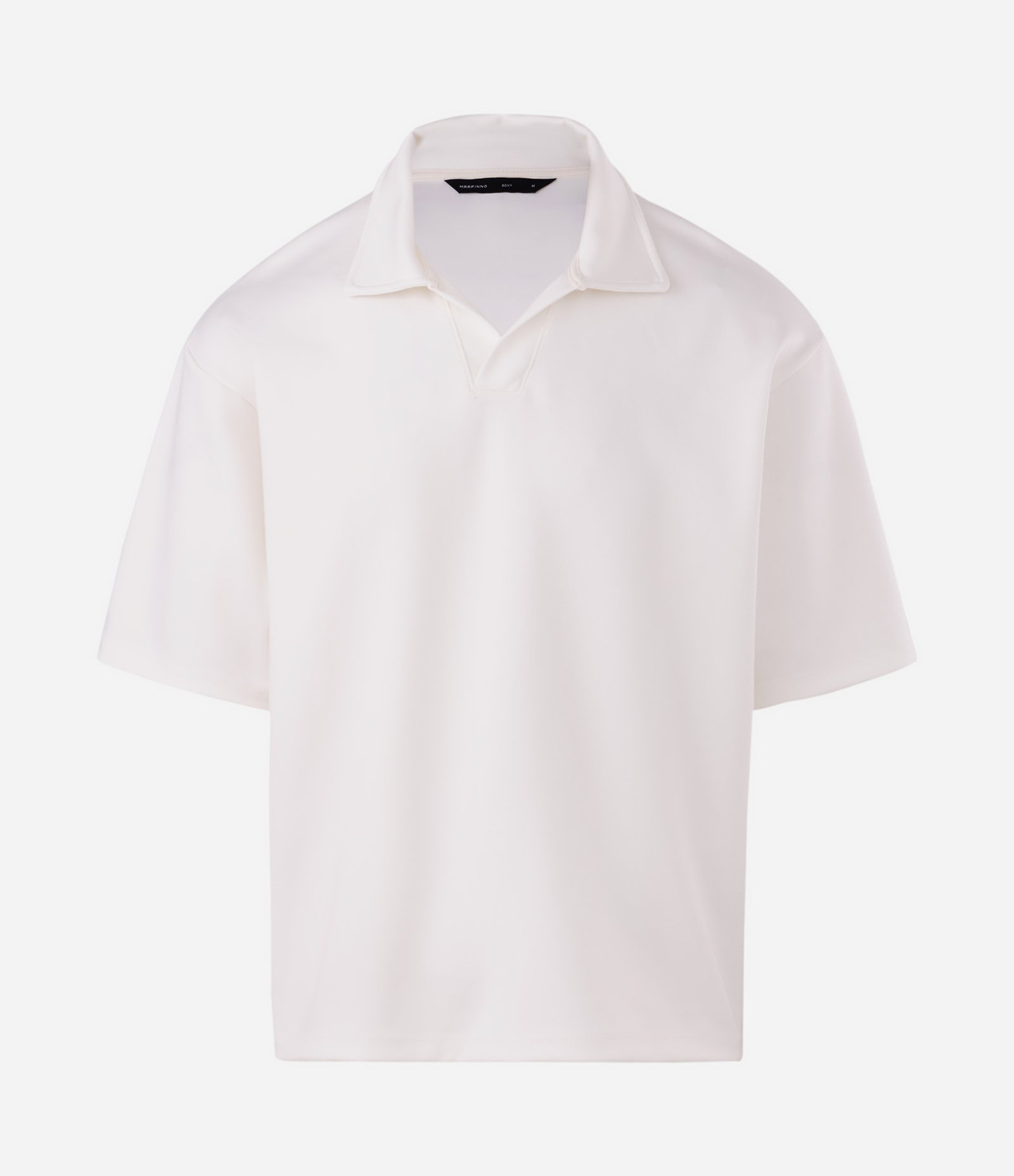 Polo Boxy Modal Branco 1