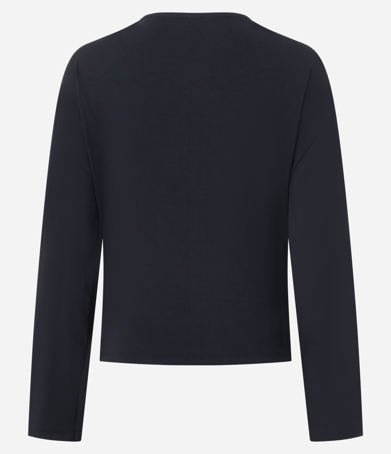 Blusa em Poliamida com Manga Morcego Preto 2