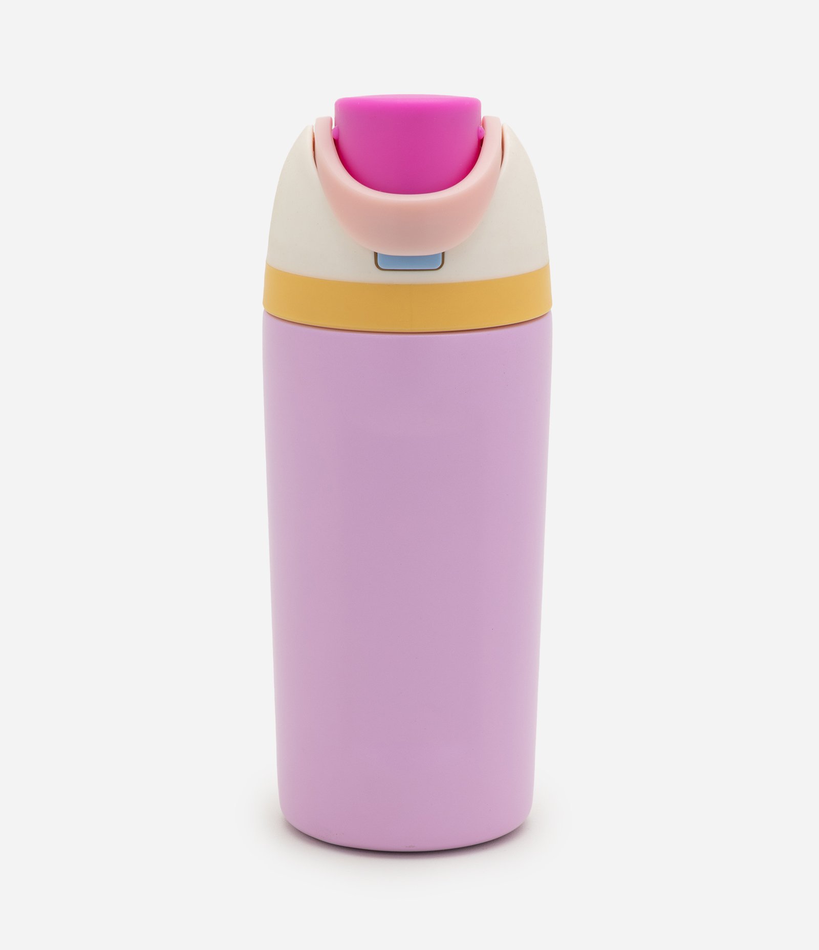 Garrafa Térmica em Metal com Canudo e Biqueira 500ml Rosa 1