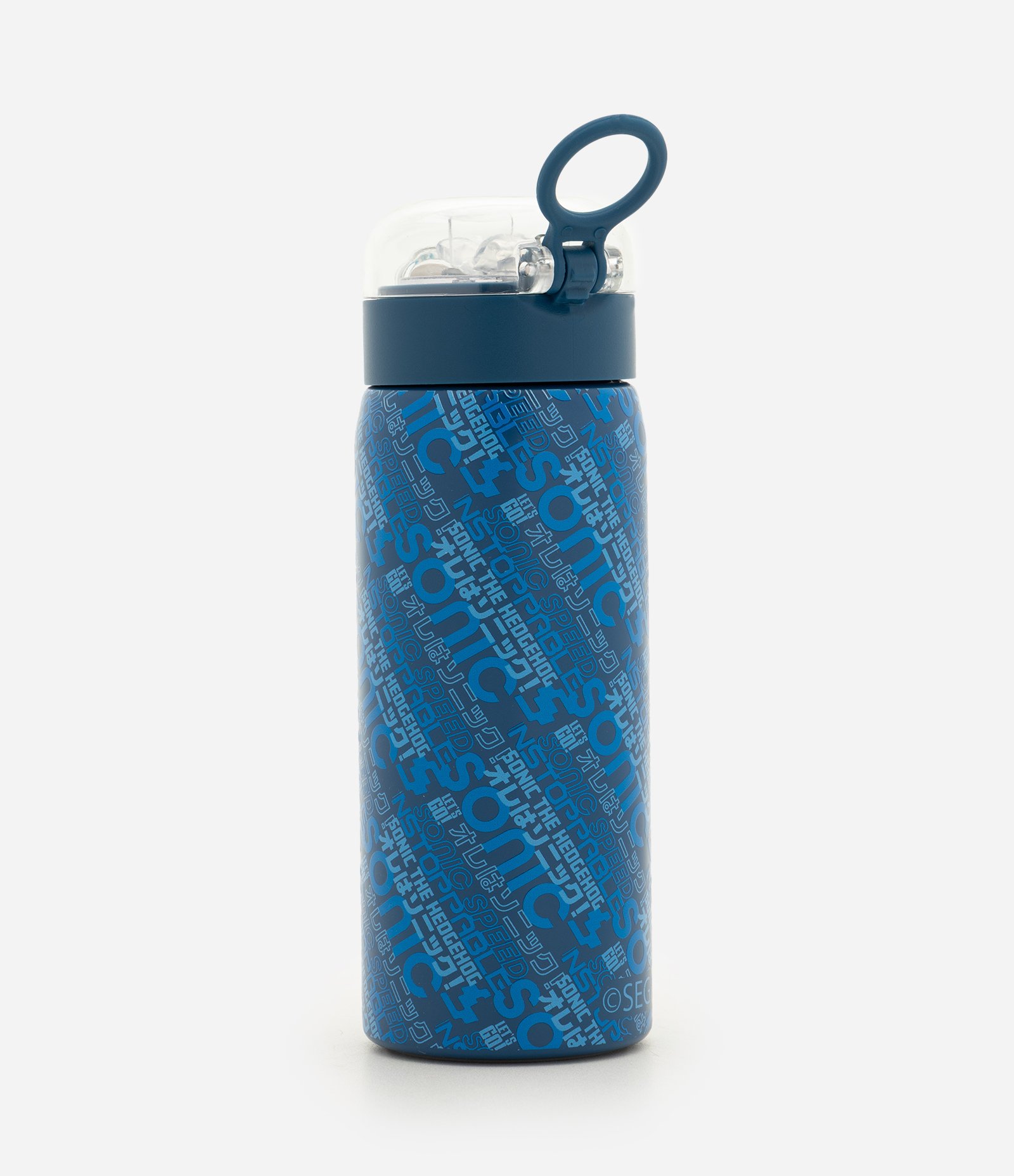 Garrafa Térmica com Estampa Temática Sonic 450 ml Azul 2