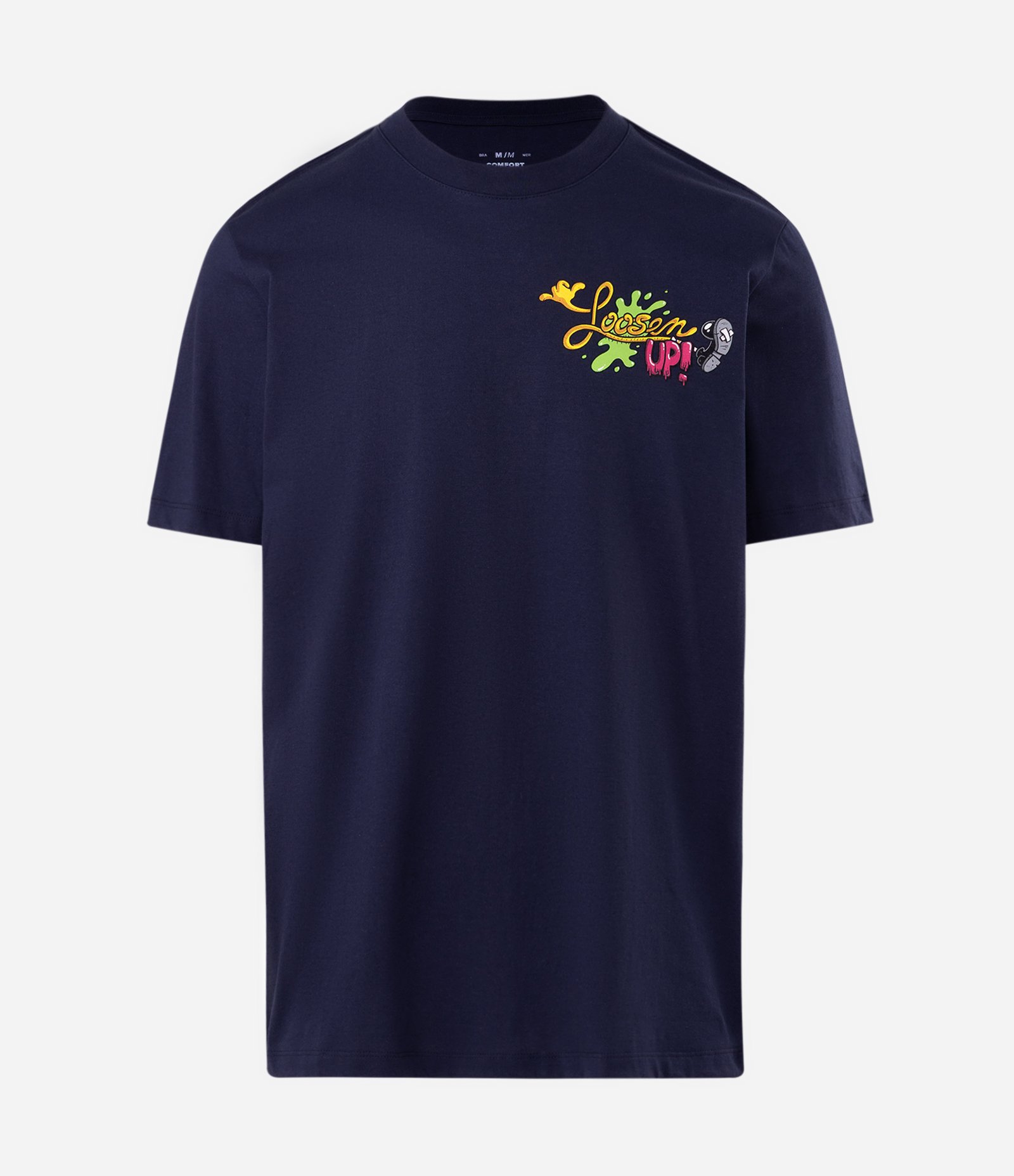 Camiseta Comfort Bob Esponja Loosen Up Azul 5