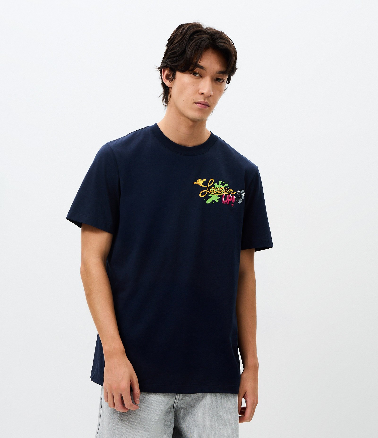Camiseta Comfort Bob Esponja Loosen Up Azul 3