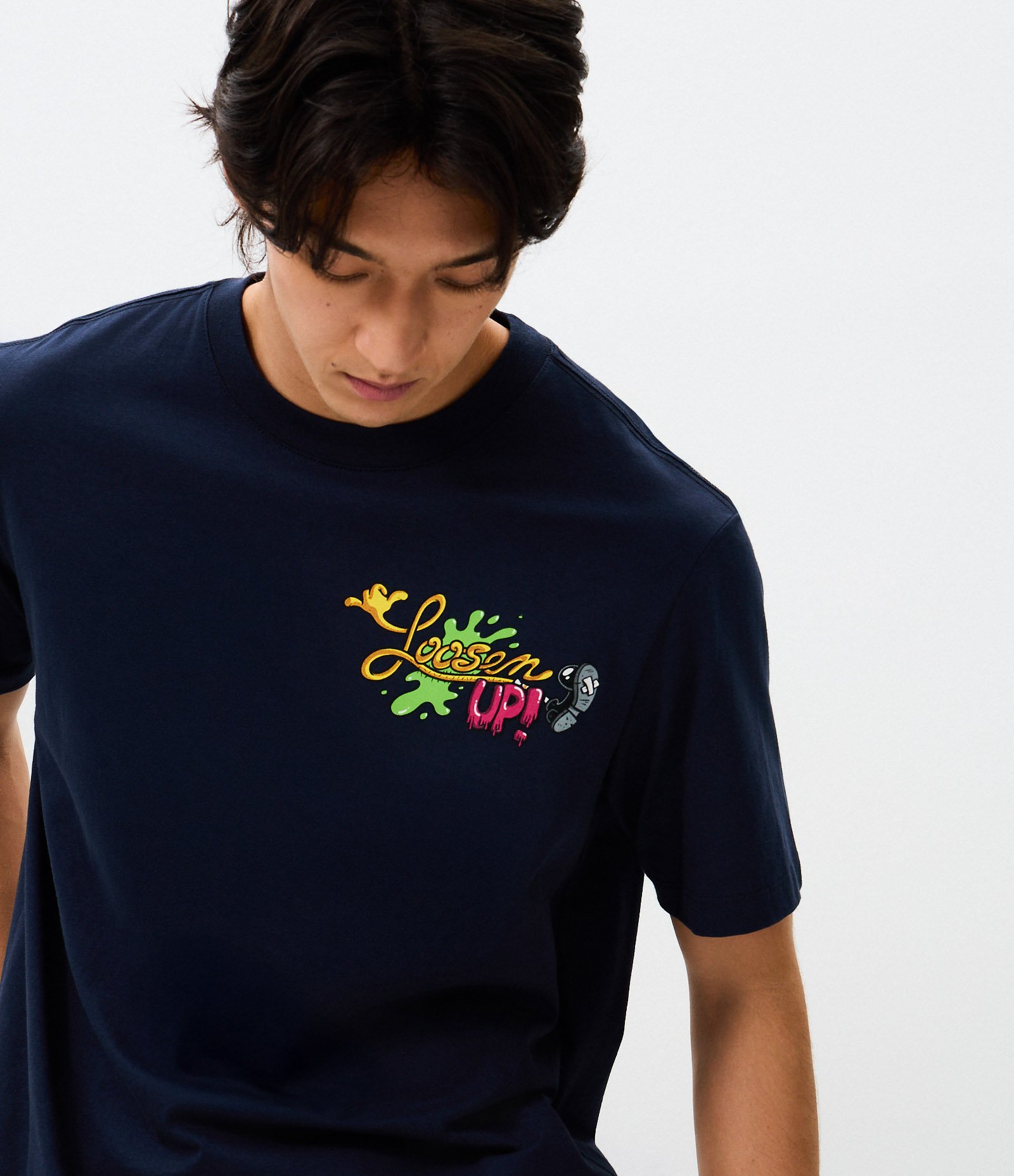 Camiseta Comfort Bob Esponja Loosen Up Azul 4
