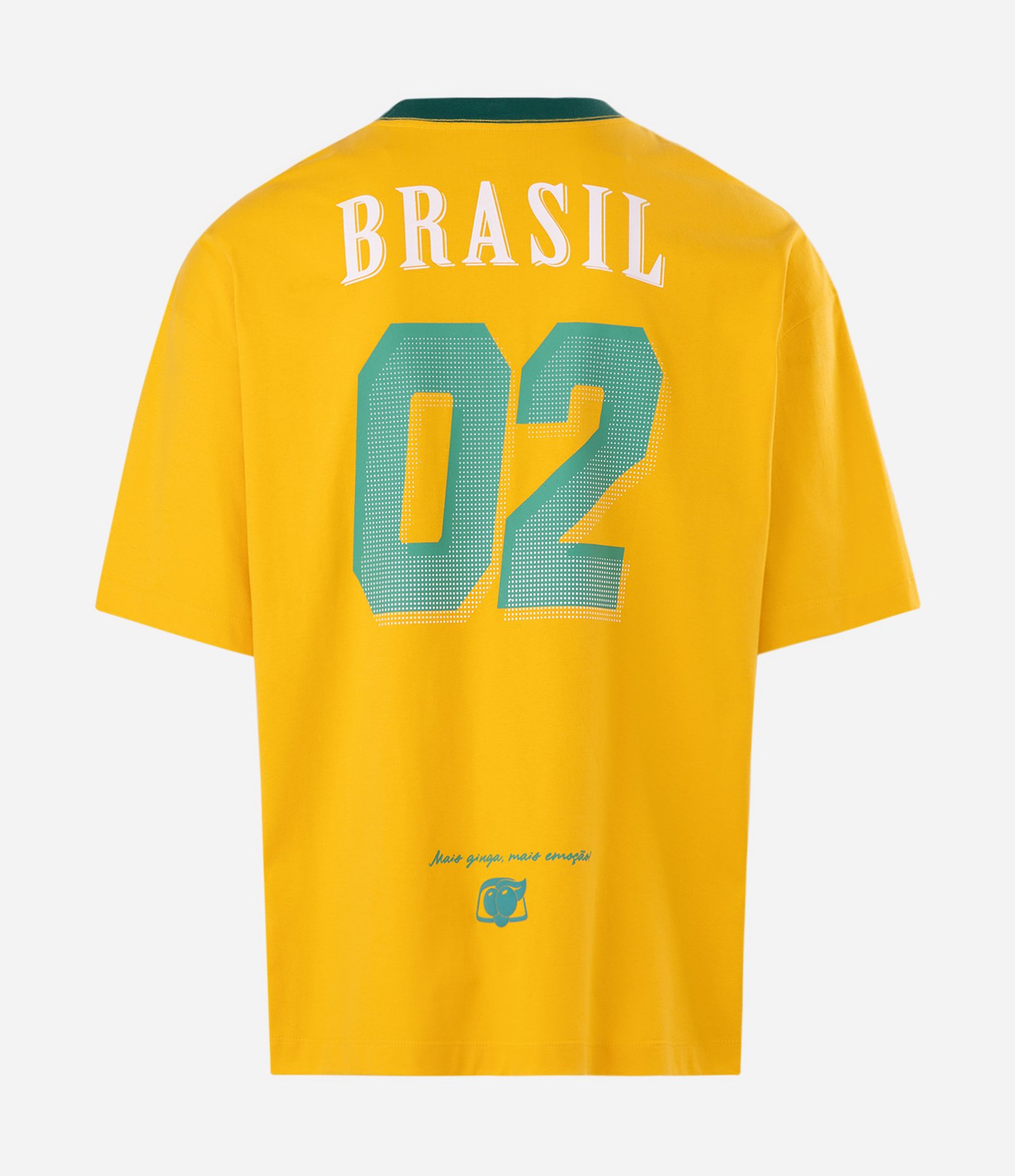 Camiseta Oversized Guaraná Antarctica 2002 Amarelo 6
