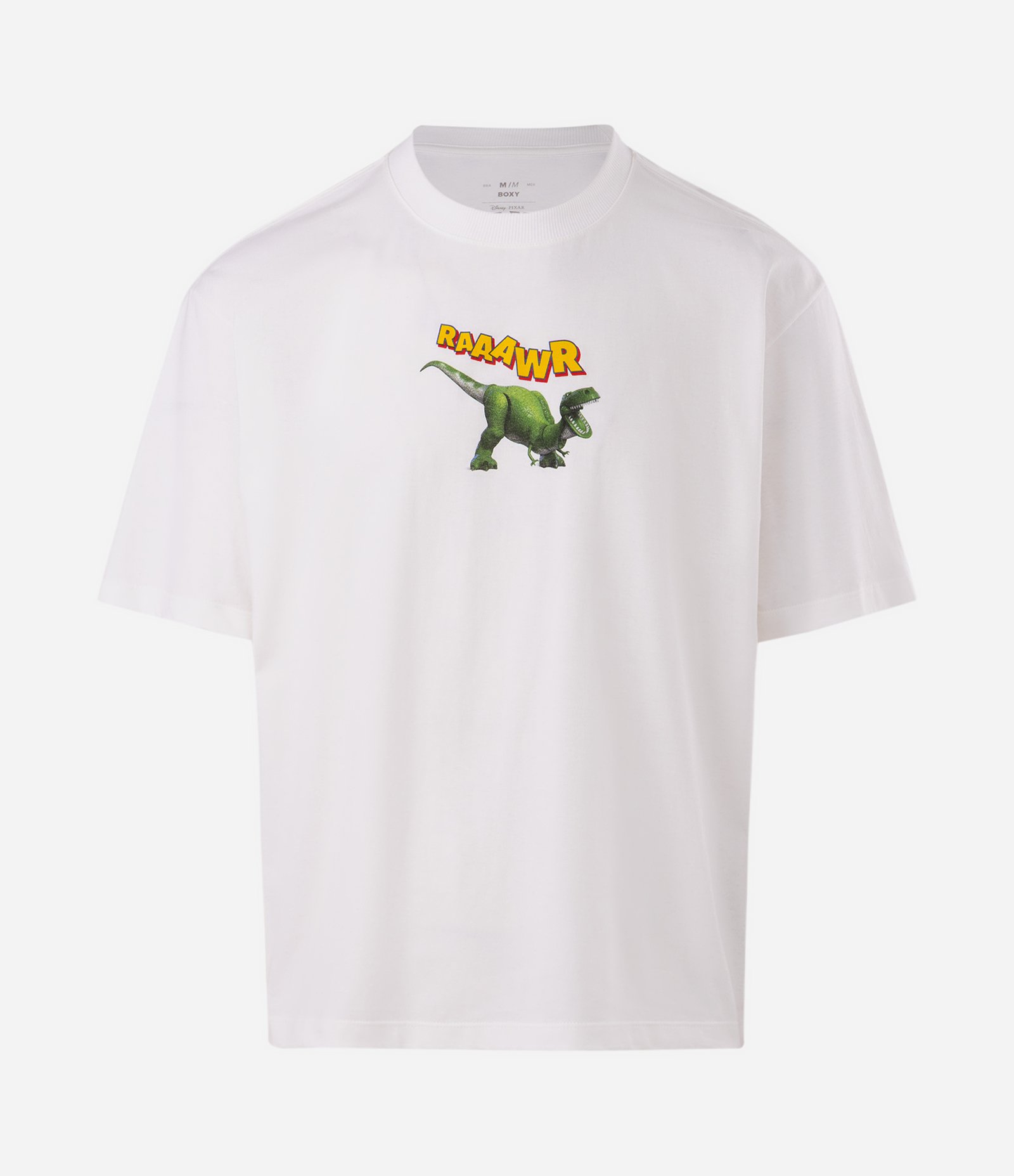 Camiseta Comfort com Estampa Toy Story Dino Branco 5
