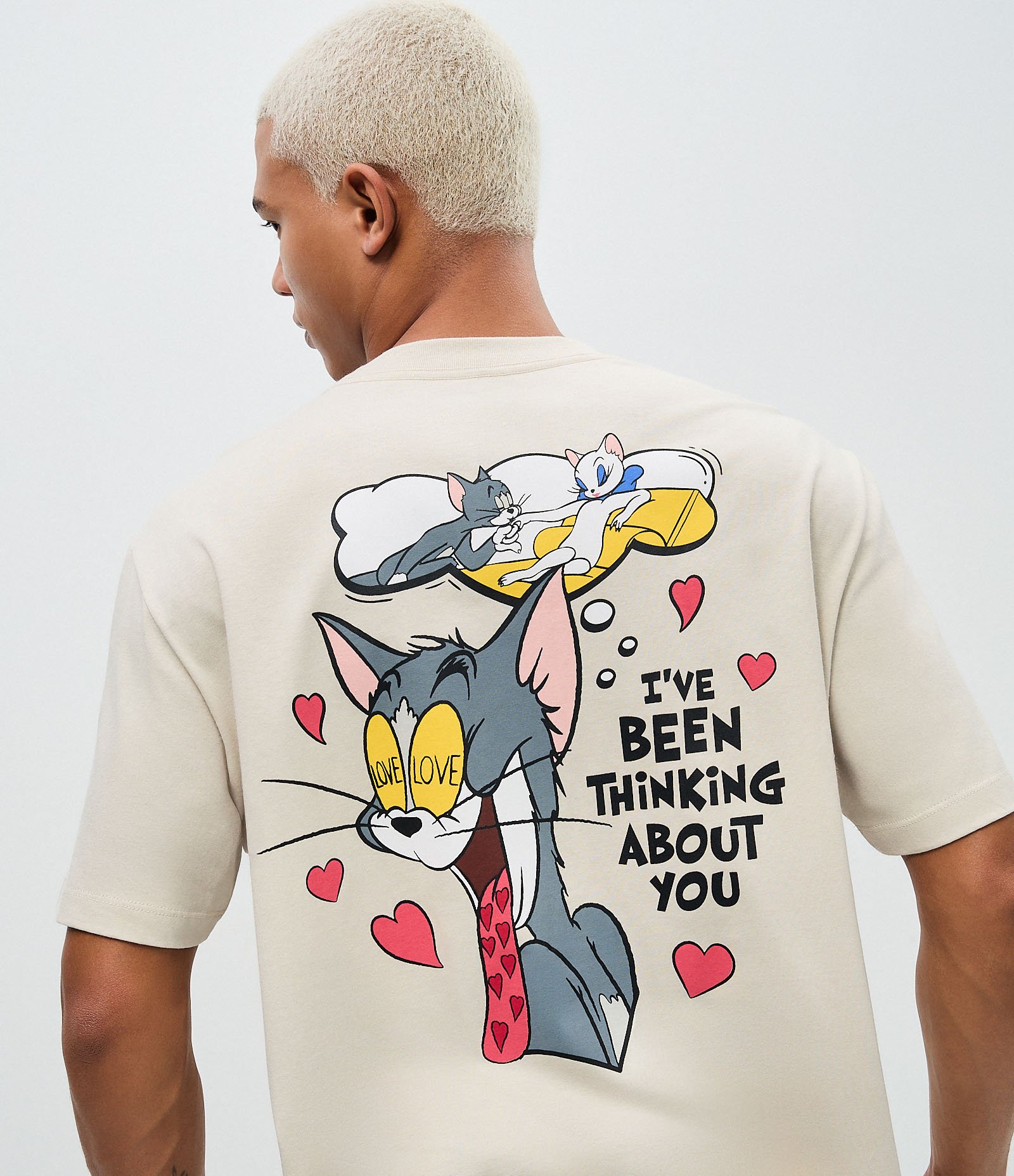 Camiseta Comfort Tom Apaixonado Bege 1