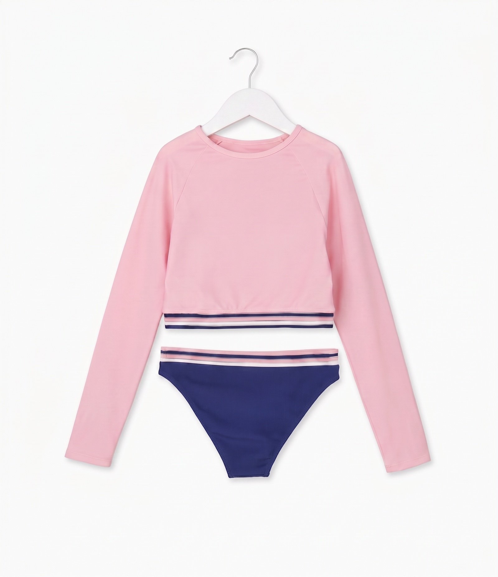 Conjunto Praia Infantil UV New York - Tam 5 a 14 Anos Rosa 2